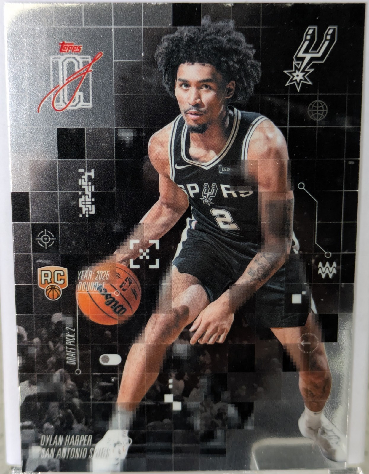 2025 Topps Signature Class After Image #AF-2 Dylan Harper RC Rookie