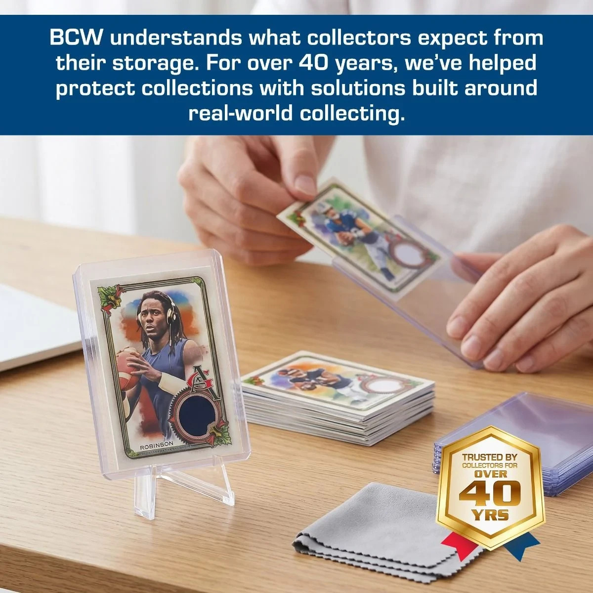 25 BCW 59pt 1.5mm Thick Toploaders Trading Card Holder Sports Topload Rigid PVC