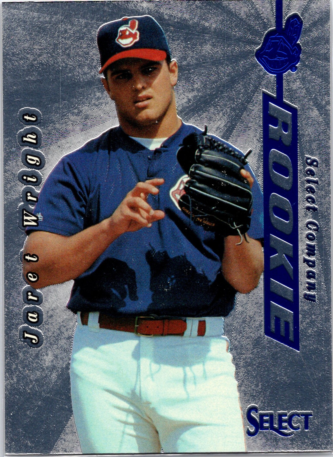 1997 Pinnacle Select #194 Jaret Wright Rookie Card Etched Foil
