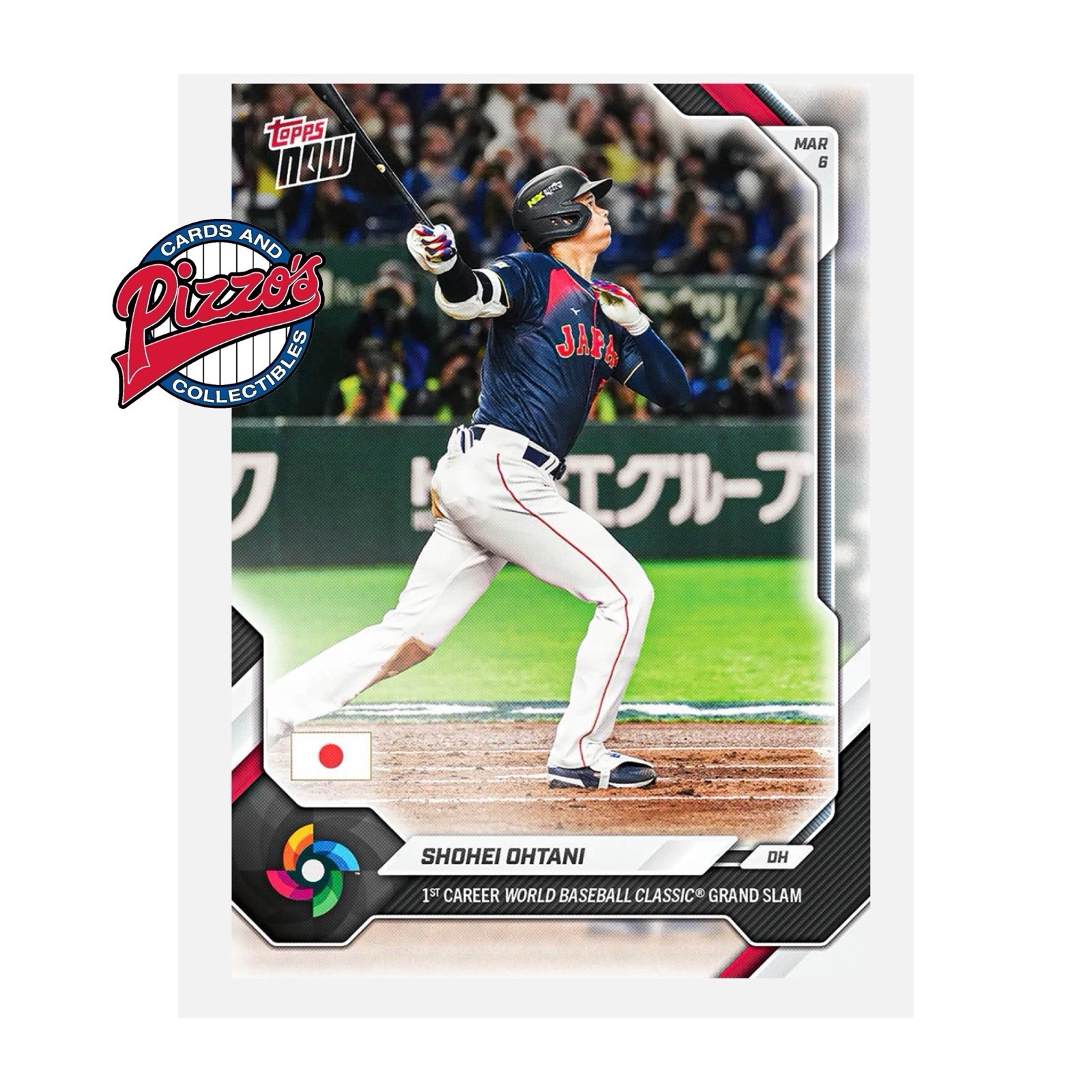 Shohei Ohtani 1st Grand Slam 2026 World Baseball Classic Topps NOW # 4 In Hand