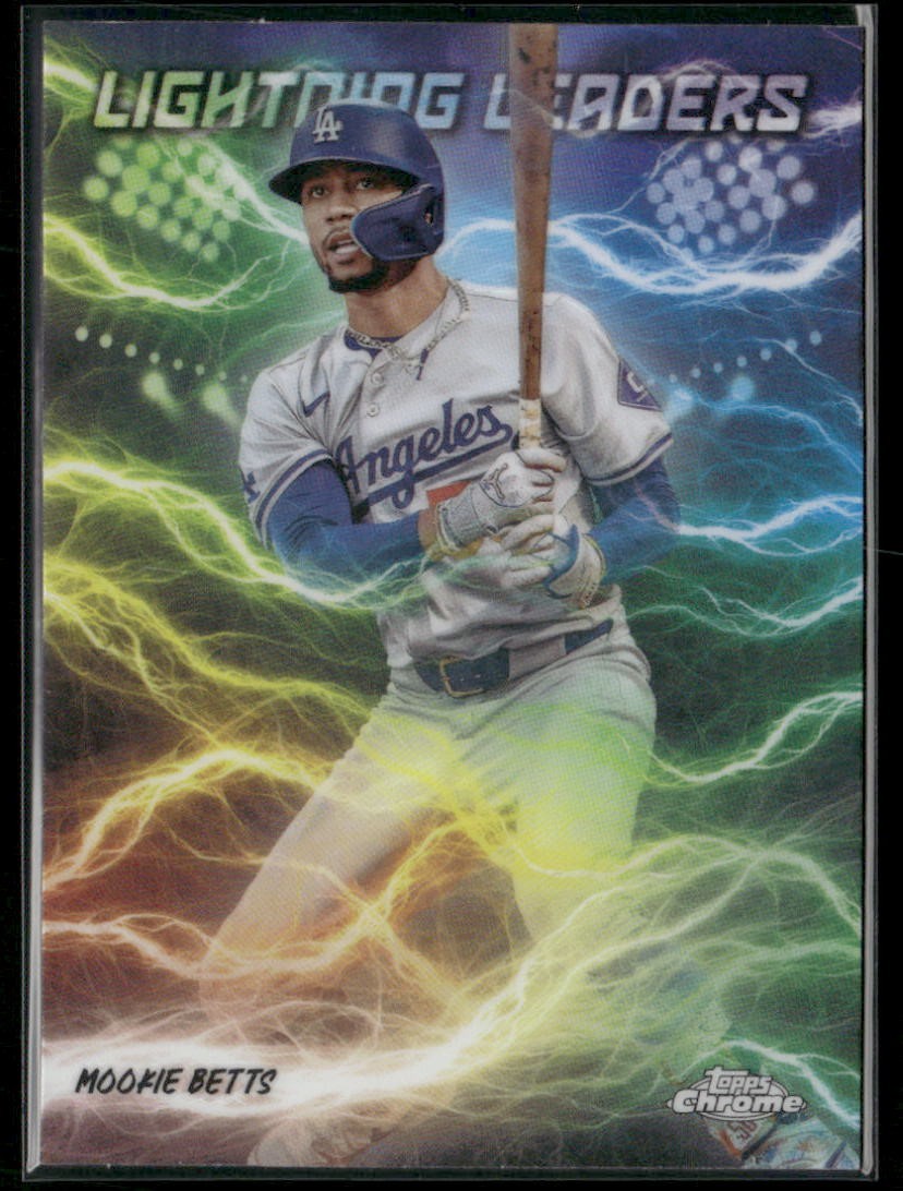 2025 Topps Chrome – Lightning Leaders Mookie Betts #LL-5