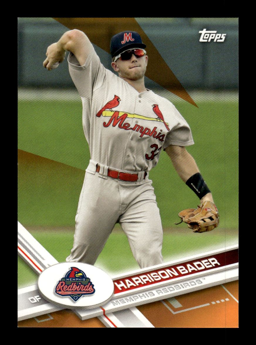 2017 Topps Pro Debut Harrison Bader #163 Orange /25