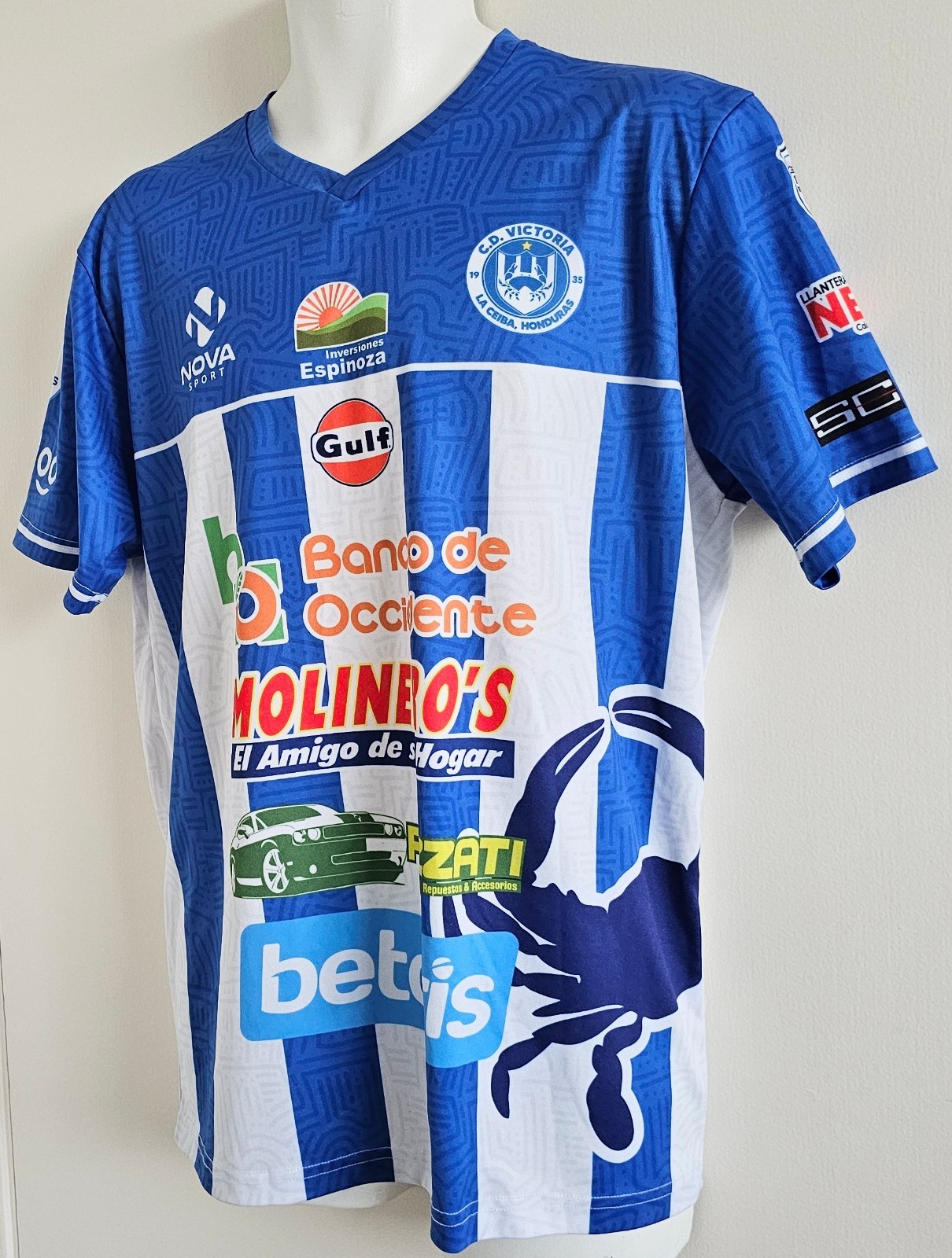Club Deportivo Victoria La Ceiba Honduras Nova Sports Soccer Jersey 2021-2022 XL