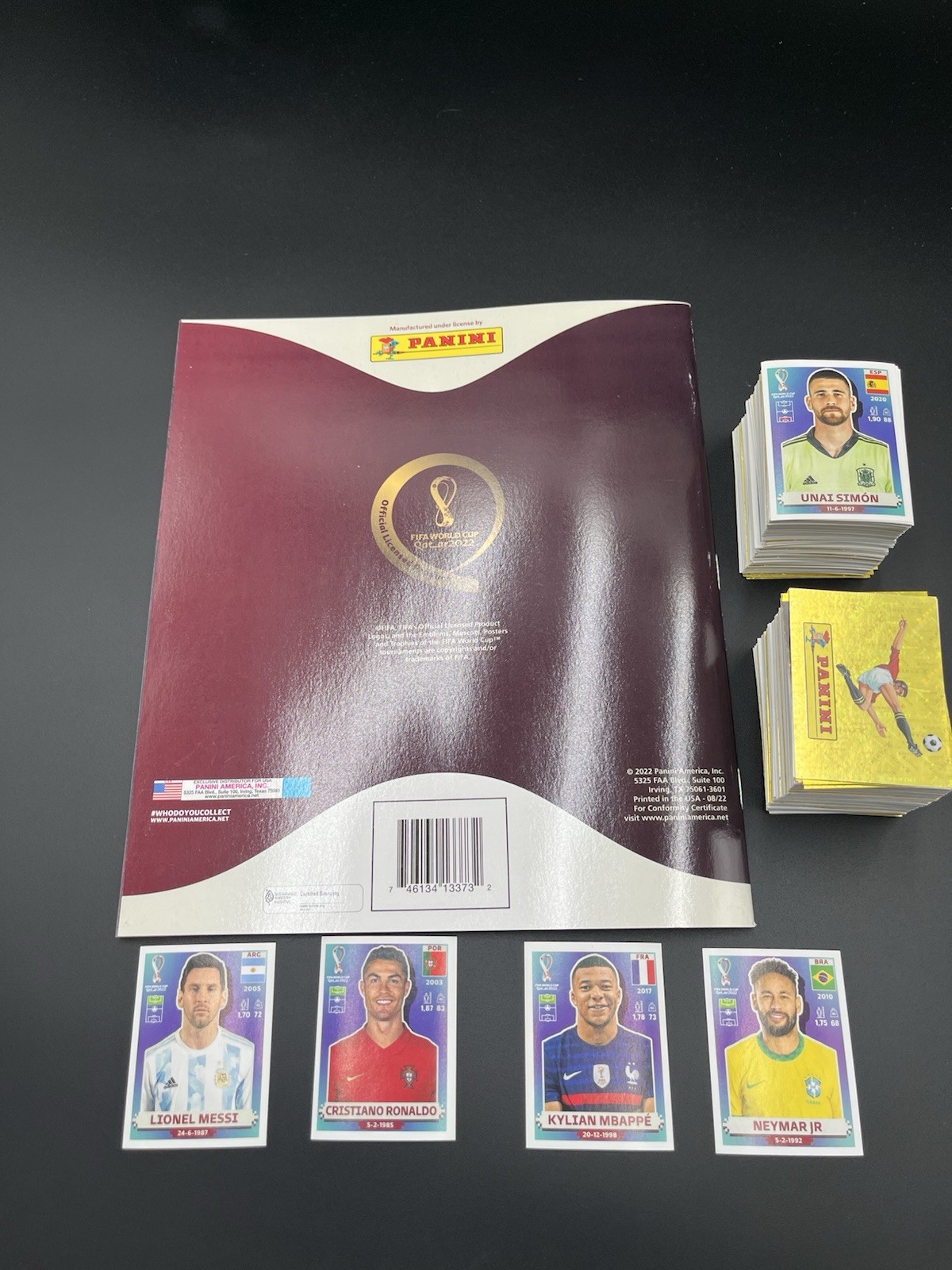 2022 Panini FIFA World Cup QATAR Sticker COMPLETE Set 670 stickers USA Edition
