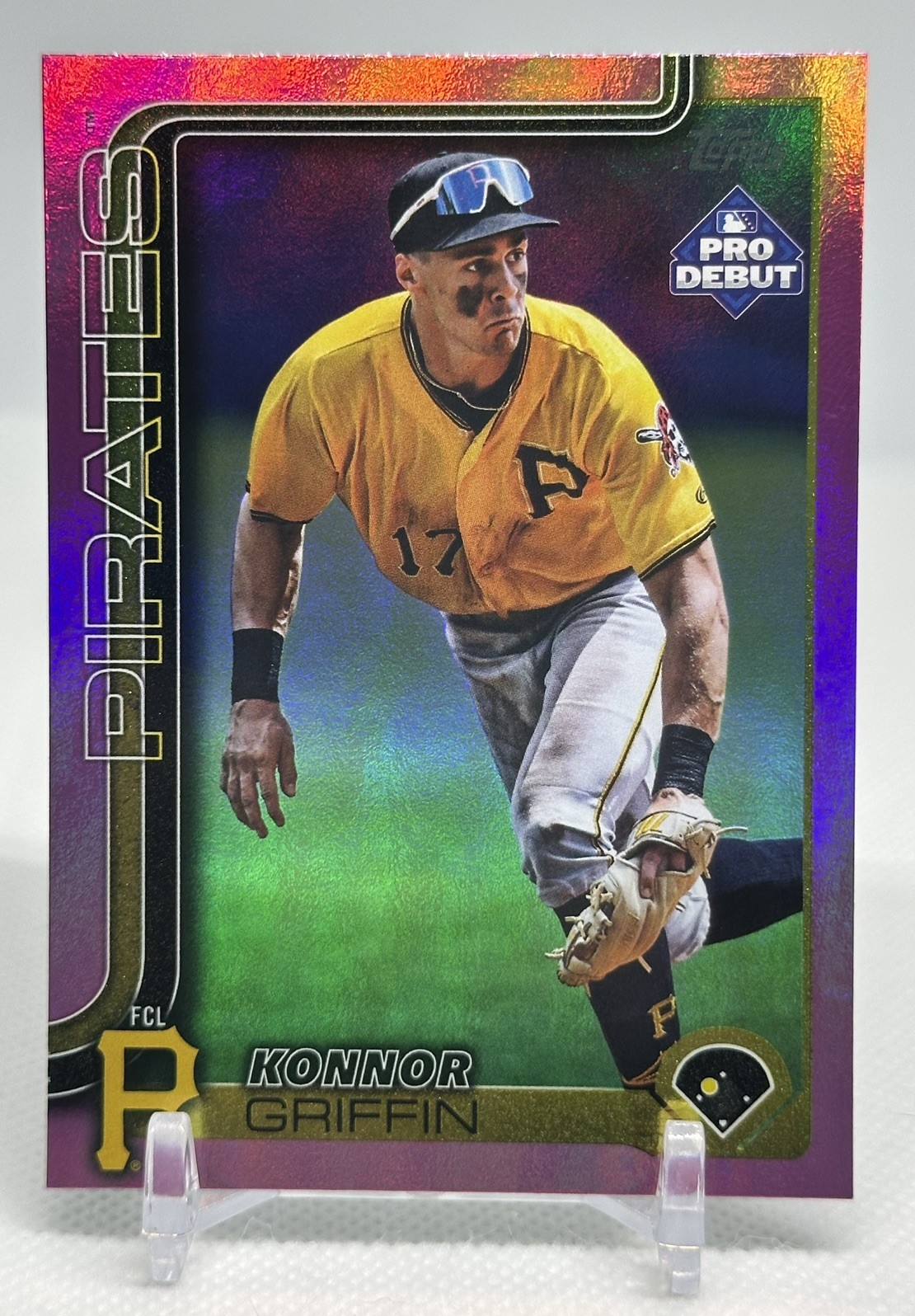 2025 Topps Pro Debut Konnor Griffin Fuchsia /199 #PD-32 Pirates