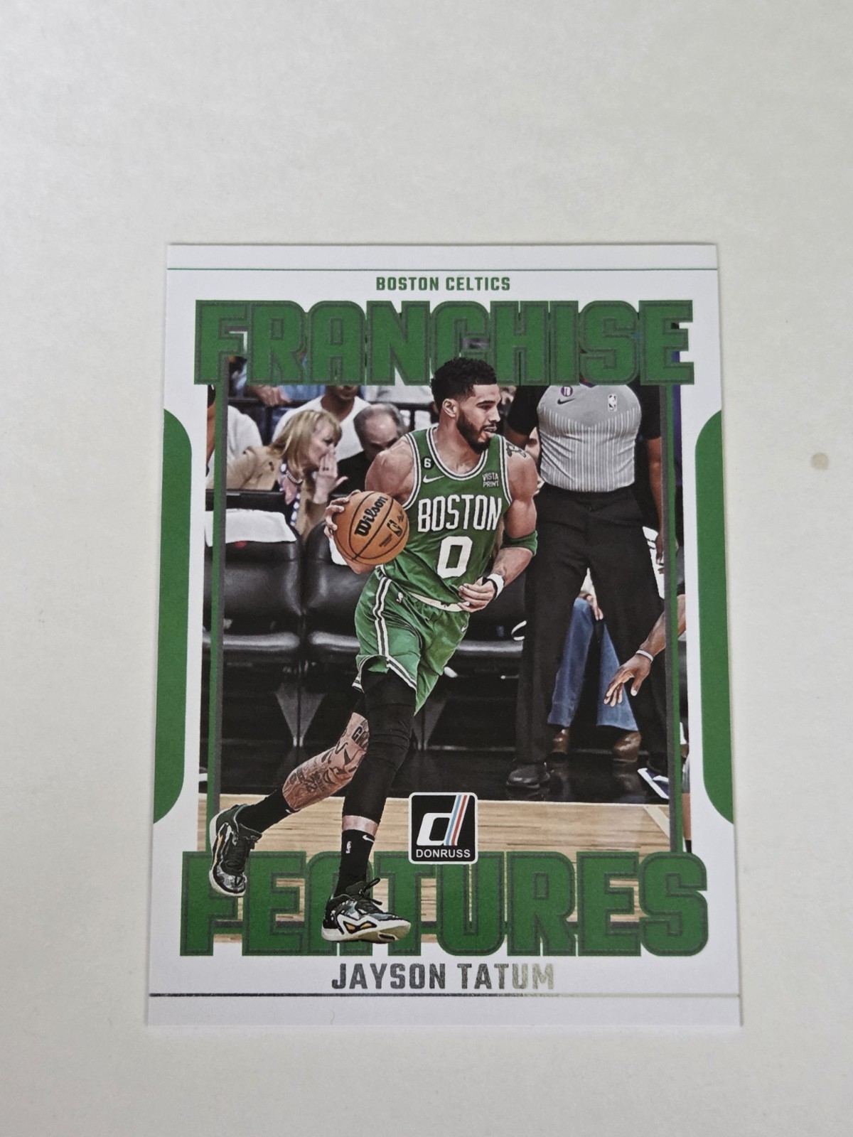 2023 Panini Donruss Franchise Features #1 Jayson Tatum