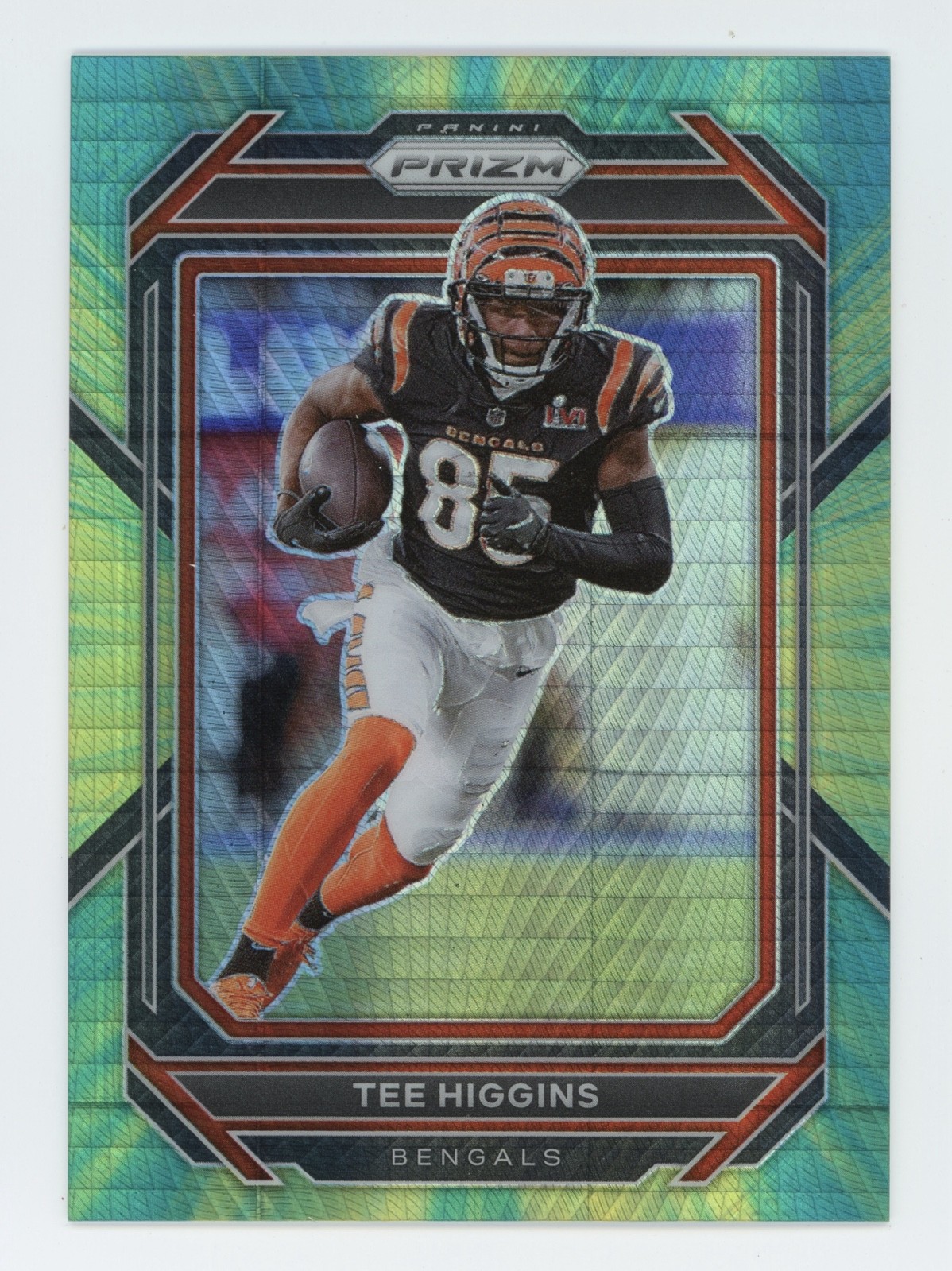 2022 Panini Prizm – Tee Higgins #59 Hyper Prizm /175