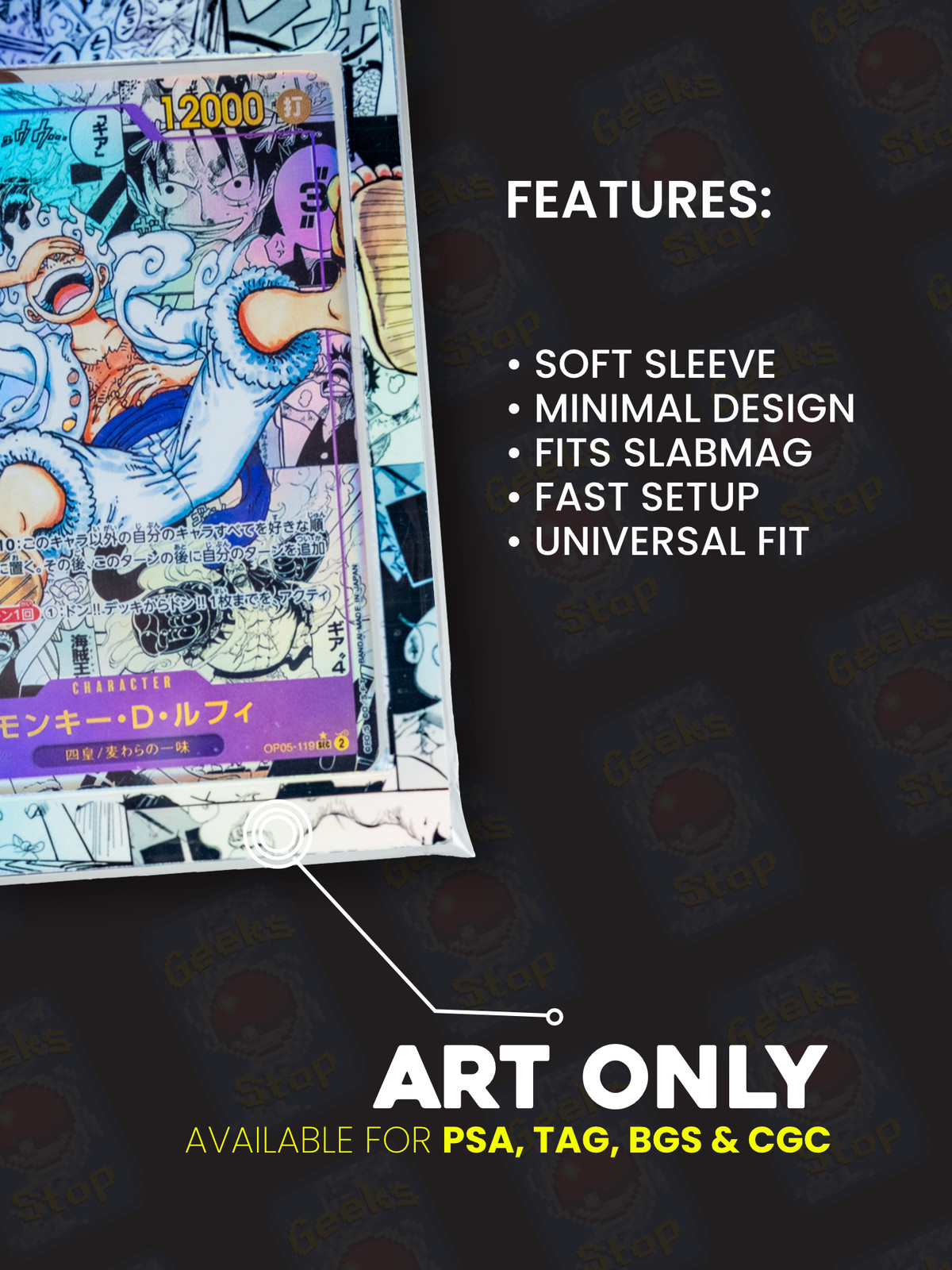Sabrina’s Gengar 1st Edition PSA CGC Beckett | Extended Art Display Case for Pok