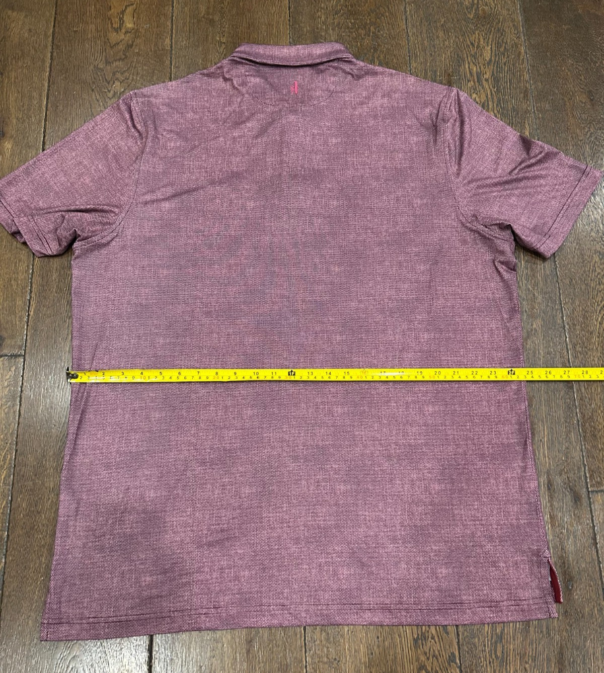Chicago Cubs 1876 Golf Shirt Polo Performance UPF 50 Purple Maroon Johnnie-O XL