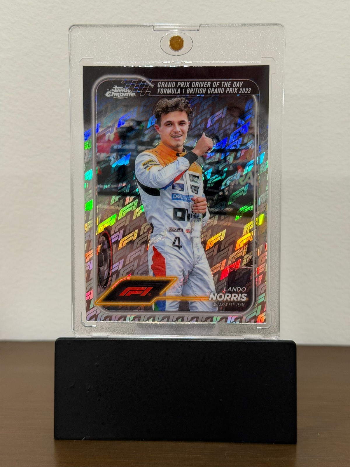 2024 Topps Chrome Formula 1 F1 Logofractor Lando Norris #168