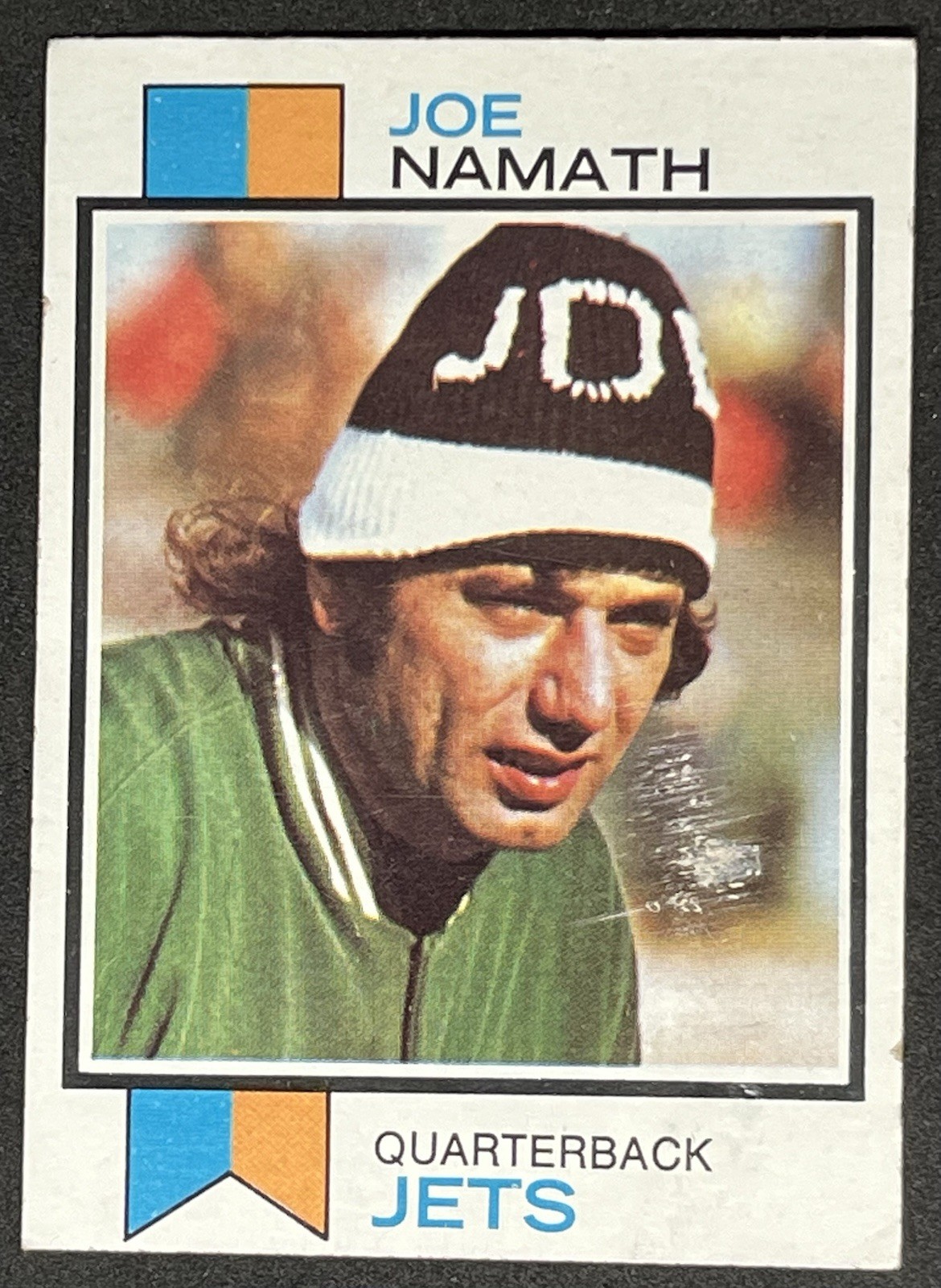 1973 Topps – Joe Namath #400 🏈🇺🇸✨