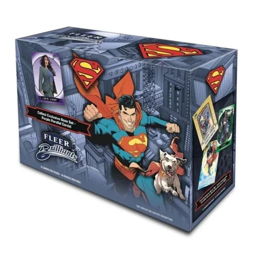 2025 Upper Deck Fleer Brilliants Superman Sealed Mega Box FREE SHIPPING