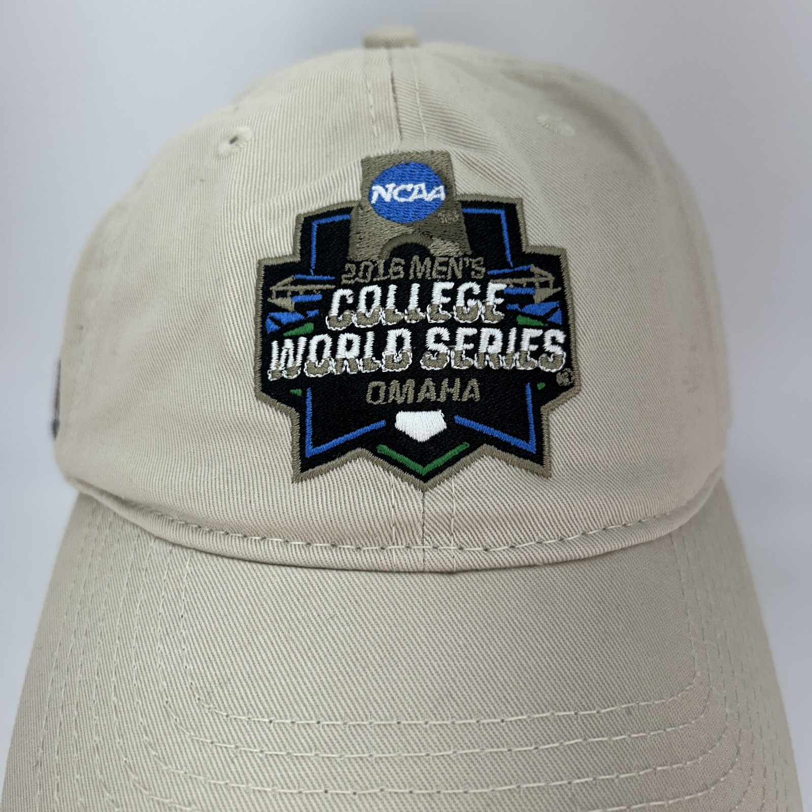 NCAA College World Series Hat 2016 Men’s Omaha, NE Adjustable Strapback Cap