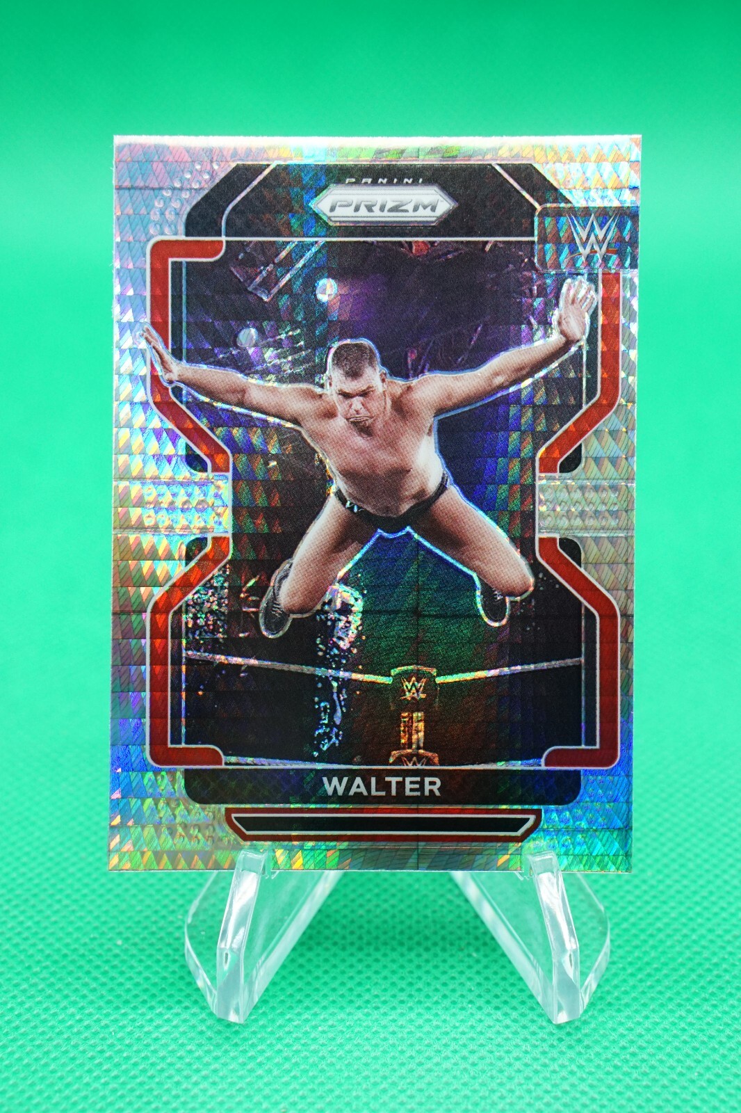 2022 Prizm WWE Base Vertical Prizms Hyper #140 WALTER NXT UK S5920K