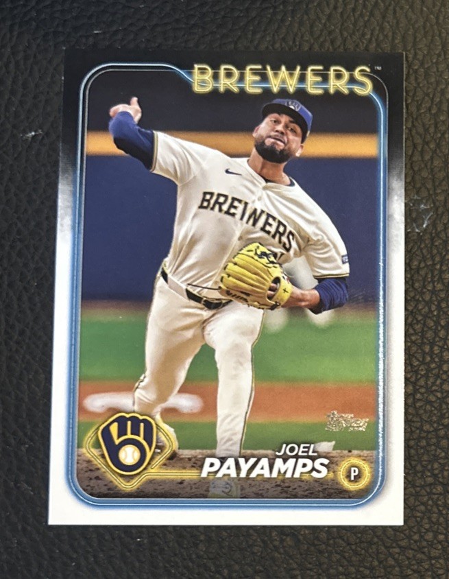2024 Topps Update #US153 Joel Payamps Milwaukee Brewers