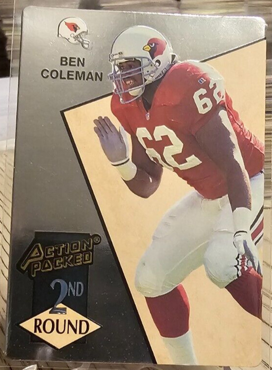 1993 Action Packed Ben Coleman RC #195 Cardinals