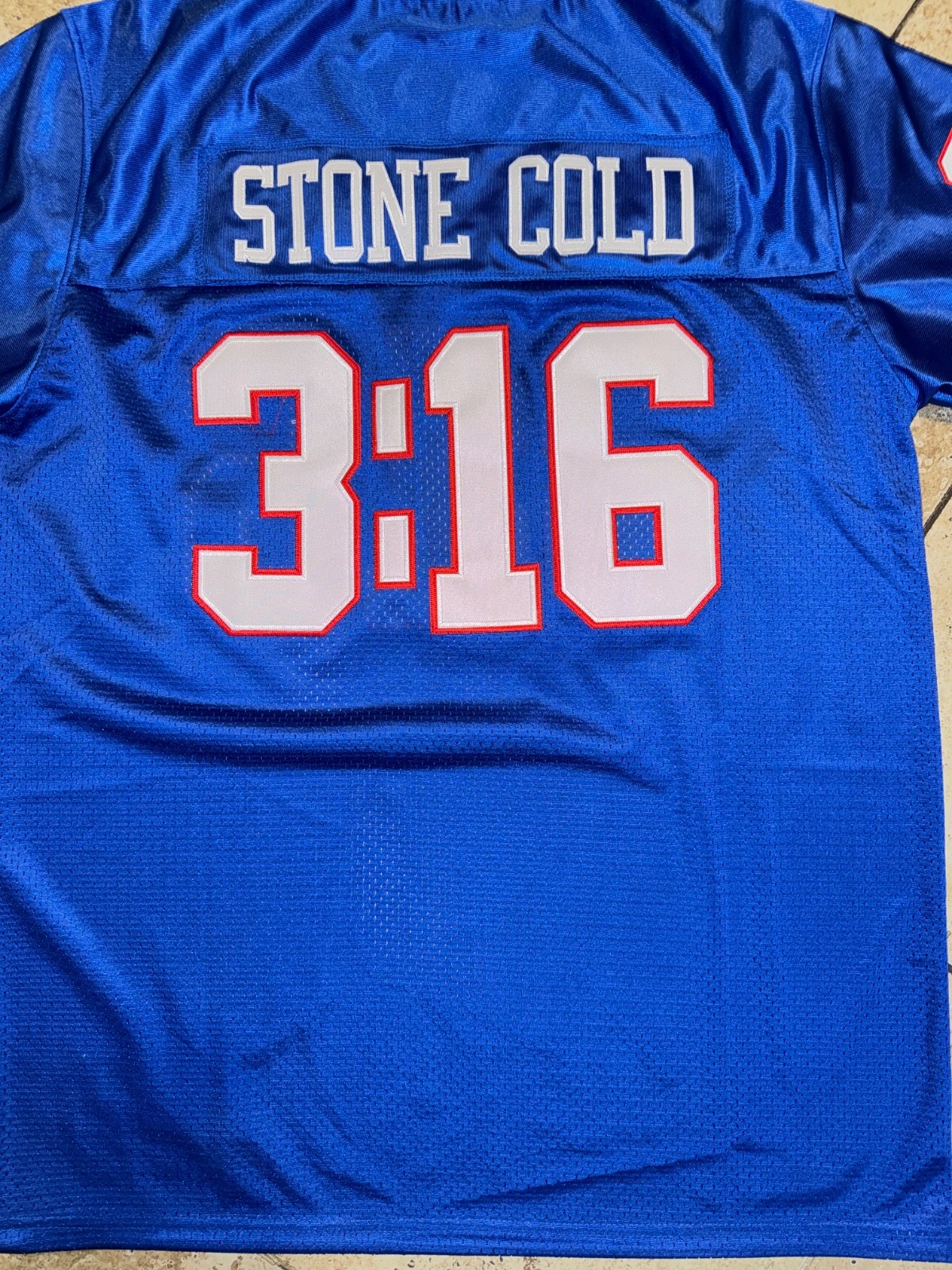 New York Giants Style Jersey – Stone Cold Inspired – Stitched