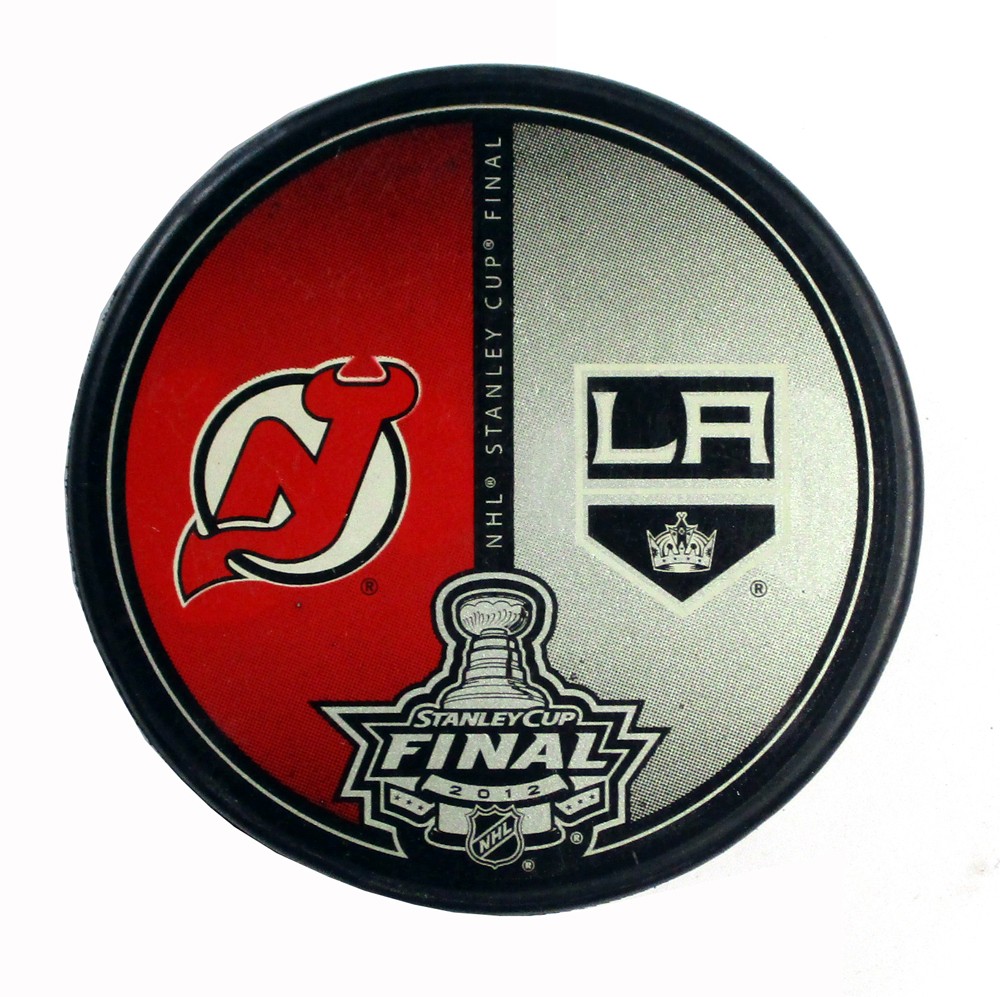 2012 Stanley Cup Final Devils vs Kings Official NHL Hockey Puck