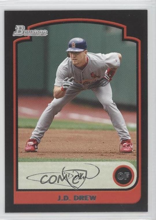 2003 Bowman Silver 203/250 JD Drew #76 d4y