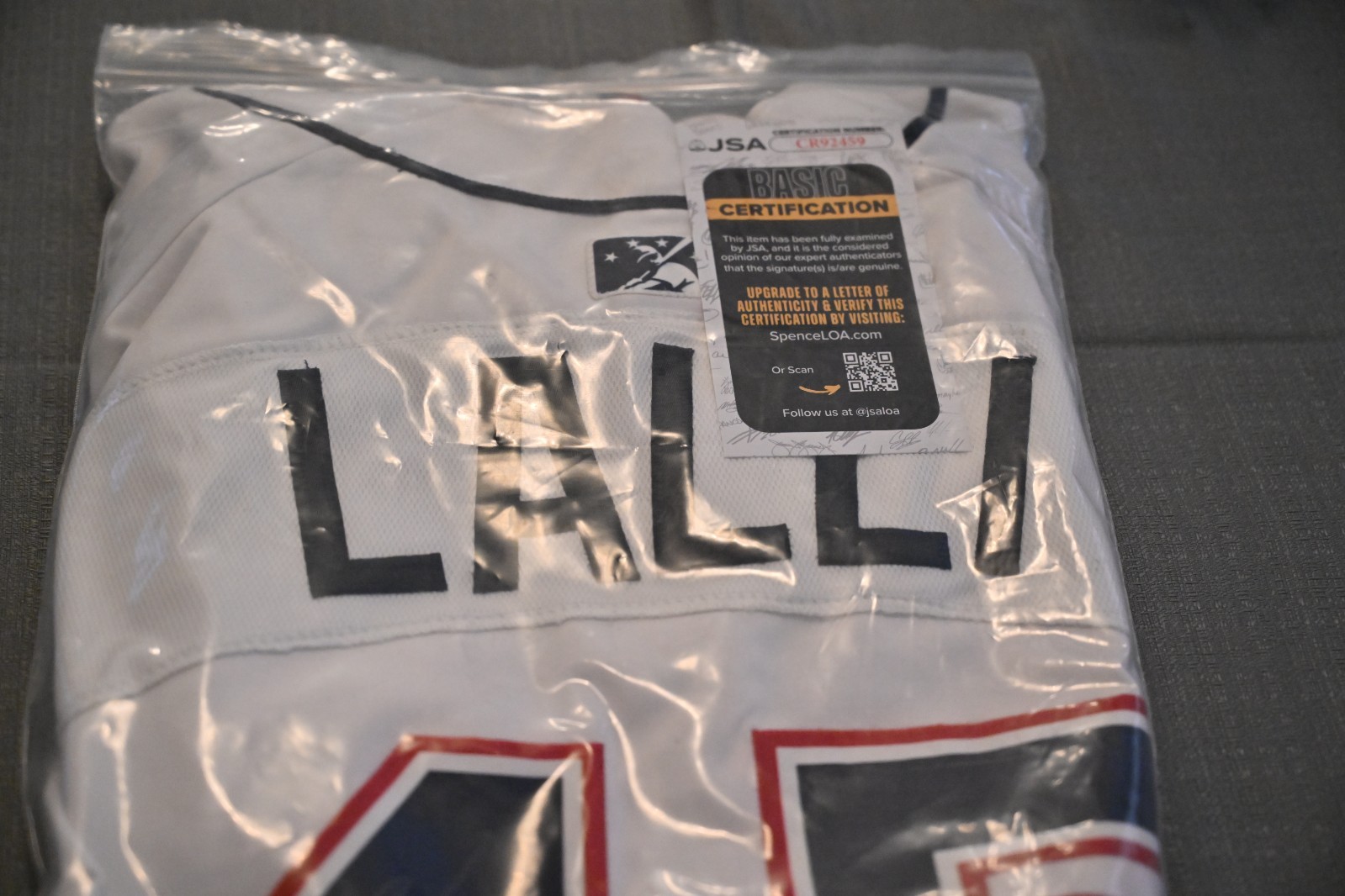 Blake Lalli Auth Team Issue Reno Aces MiLB autographed/signed Jersey~JSA