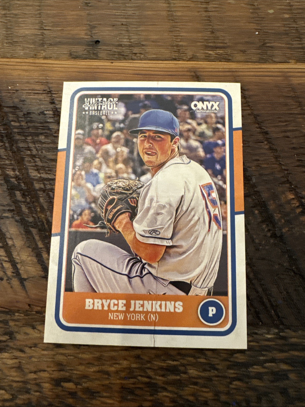 2025 Onyx Vintage Extended Bryce Jenkins Mets