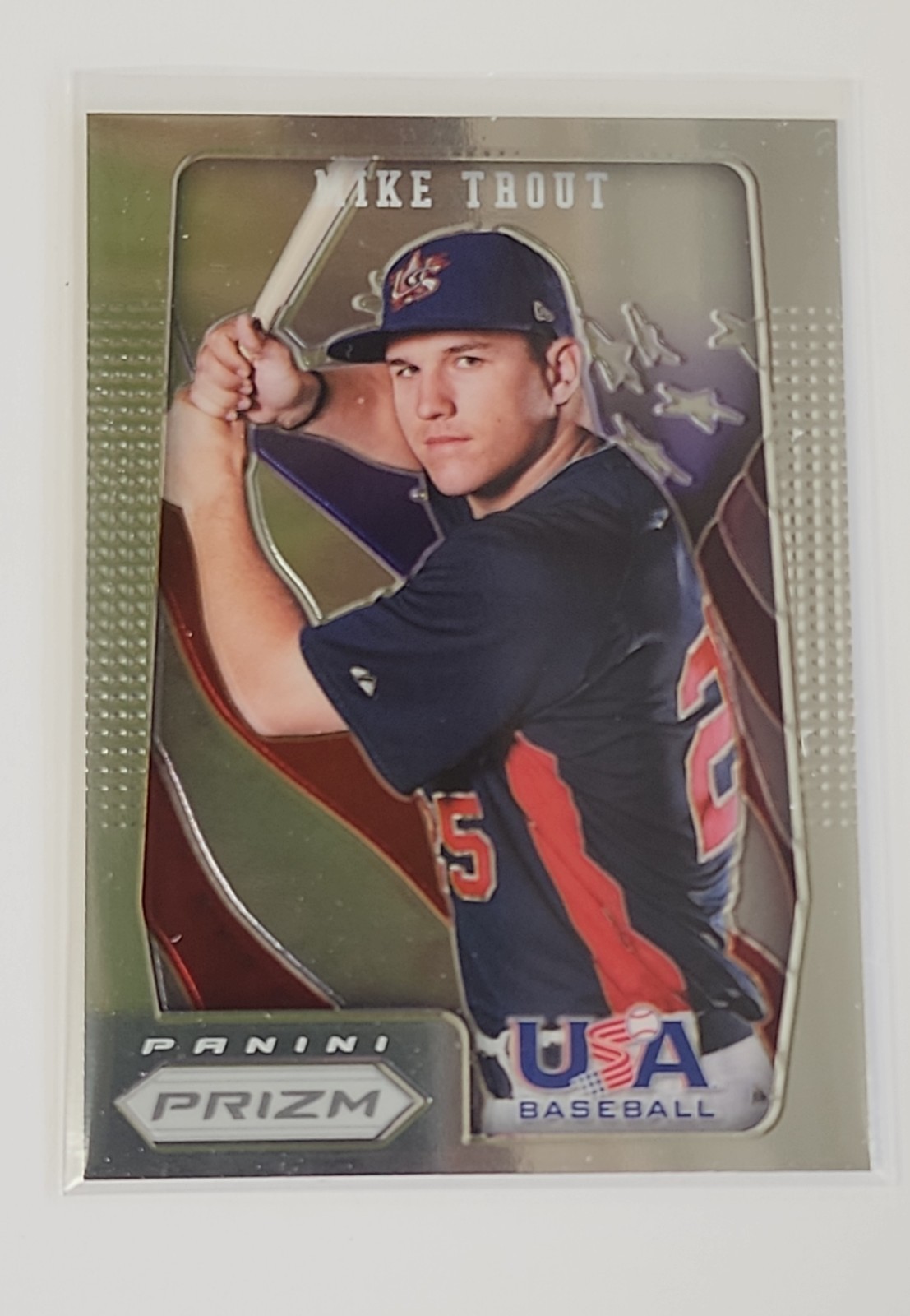 2012 Panini Prizm – USA Baseball Mike Trout #USA1