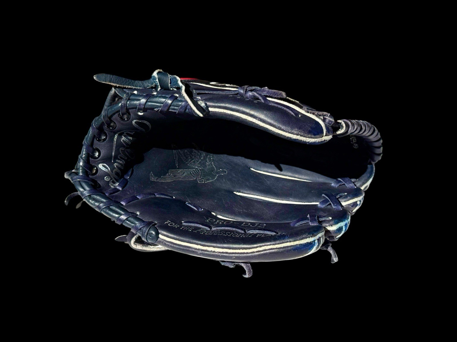 1999 RAWLINGS NYY DEREK JETER NAVY BLUE HEART OF THE HIDE 11.5″ PRO-DJ2 GLOVE