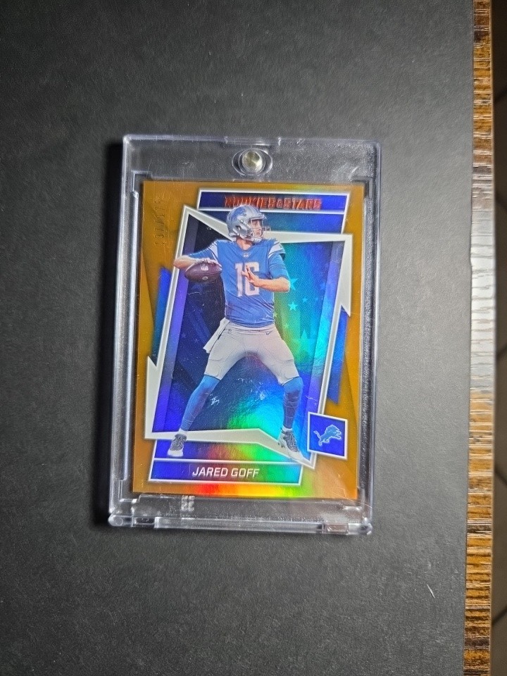 2025 PANINI DONRUSS #220 JARED GOFF GOLD! #137/175 DETROIT LIONS