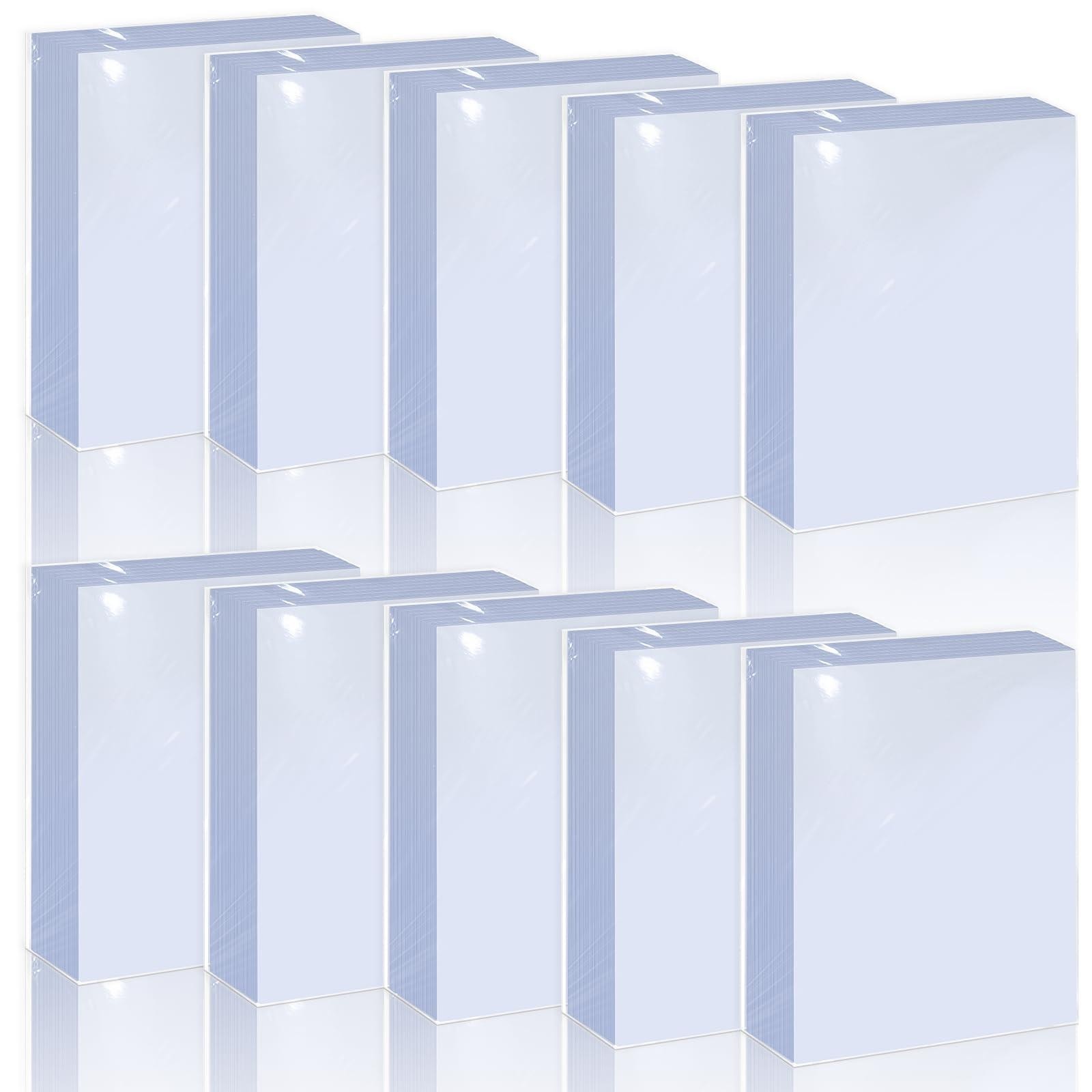 1000 Ct Trading Card Sleeves – Clear Plastic Protectors for Baseball Sports Card