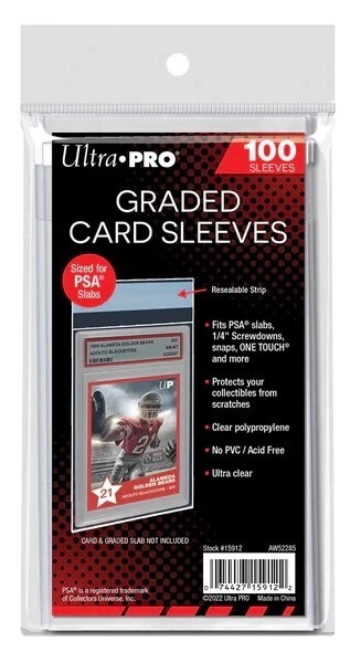 CBG Perfect FIT Graded CARD Sleeves w/ PSA Logo 50 100 250 500 1000 2500 5000