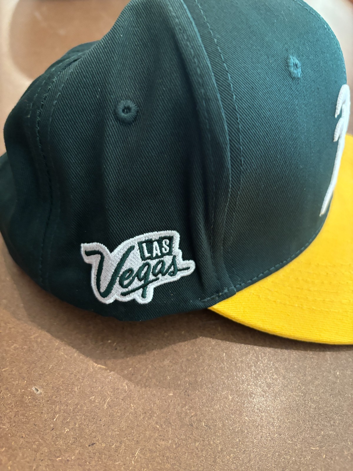 A’s Snapback Hat Cap SGA 6/12/26 Las Vegas Sacramento Oakland Athletics Green