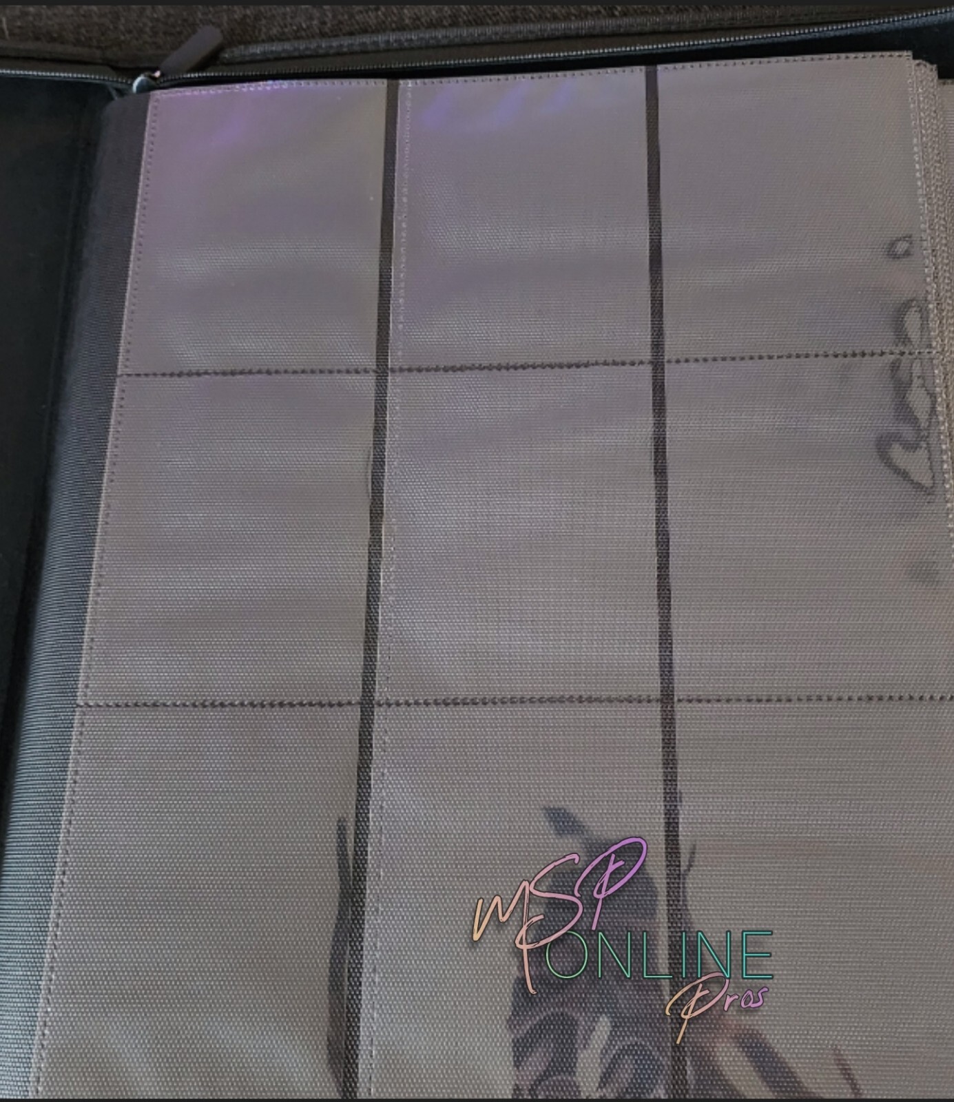 Top Loader Binder 9 Pocket | Trading Card Album Standard Toploader NEW 35pt Case