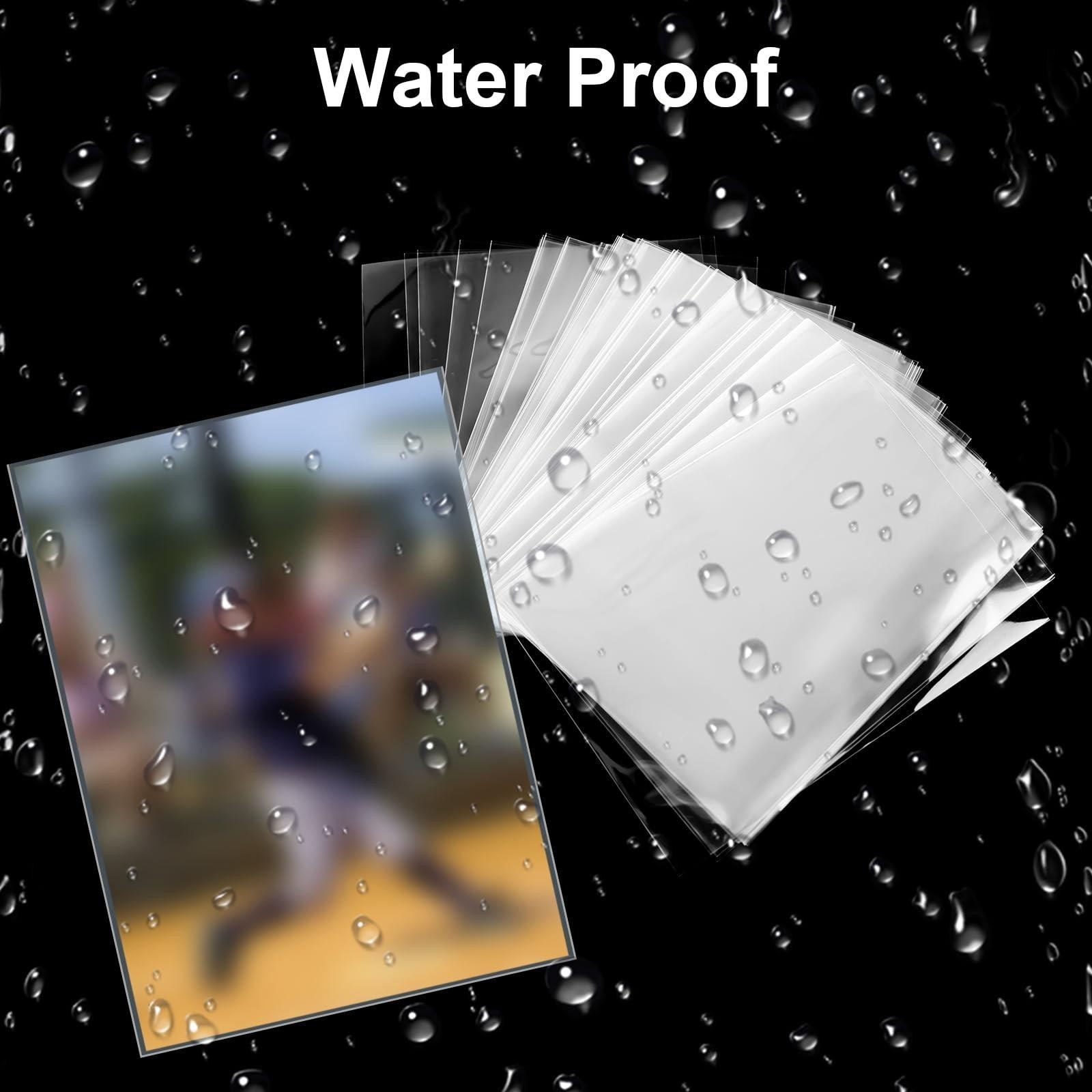 1000 Ct Trading Card Sleeves – Clear Plastic Protectors for Baseball Sports Card
