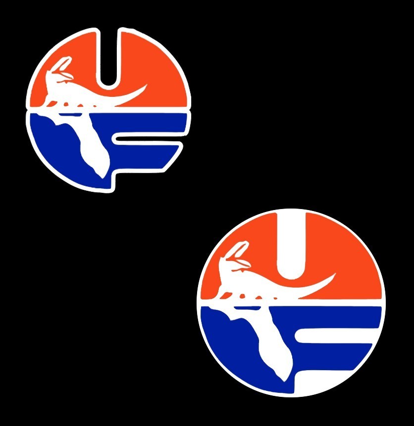 Florida Gators Sticker NCAA Football Die Cut Laminated