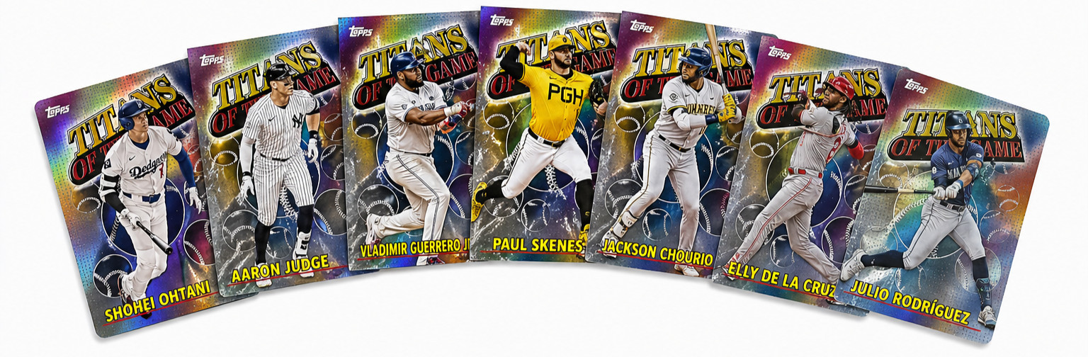 2026 Topps Series 1 Titans of the Game #TOG 1-20 You Pick Complete your Set