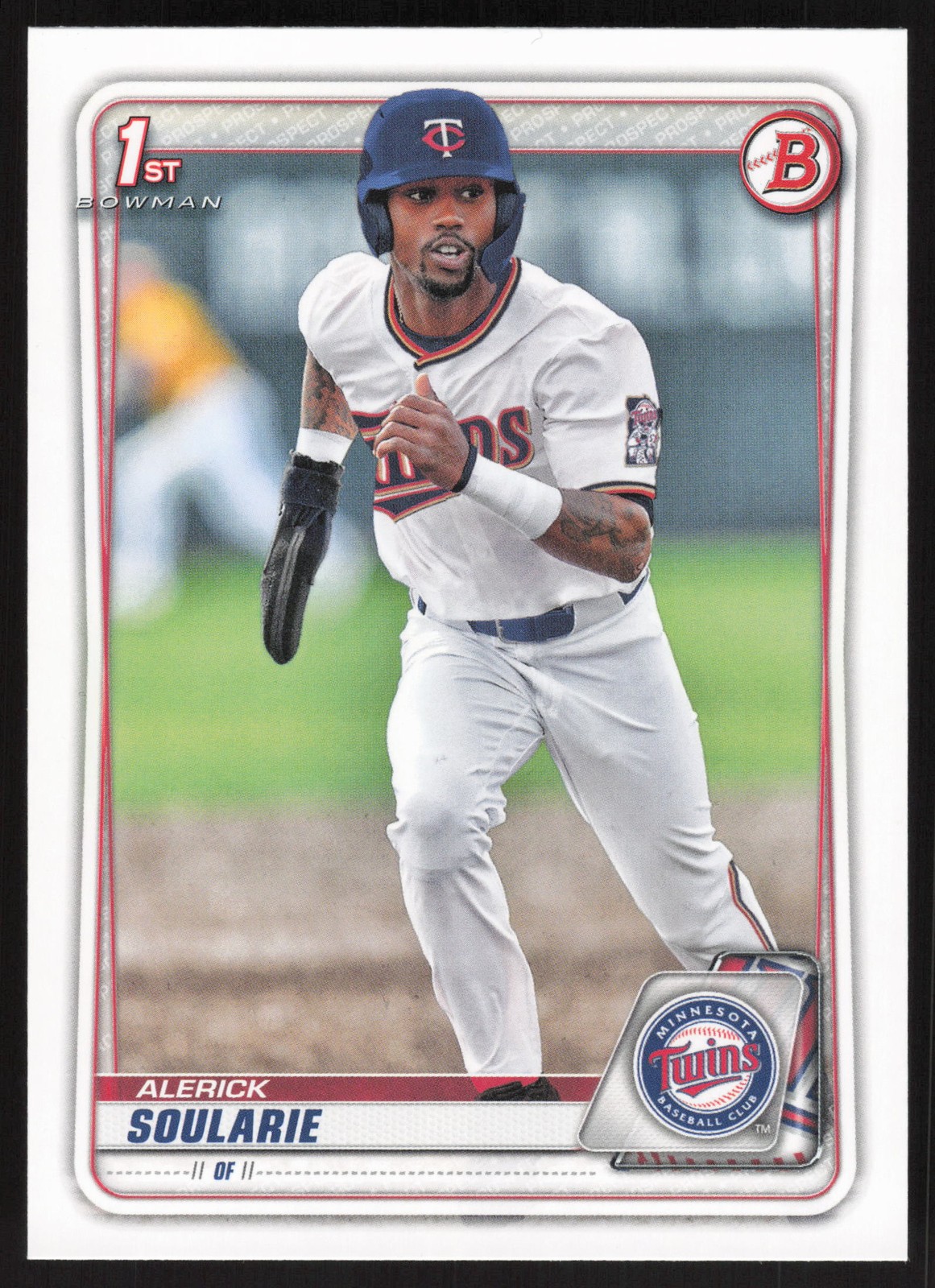 2020 Bowman Draft #BD-94 Alerick Soularie Lot (9)