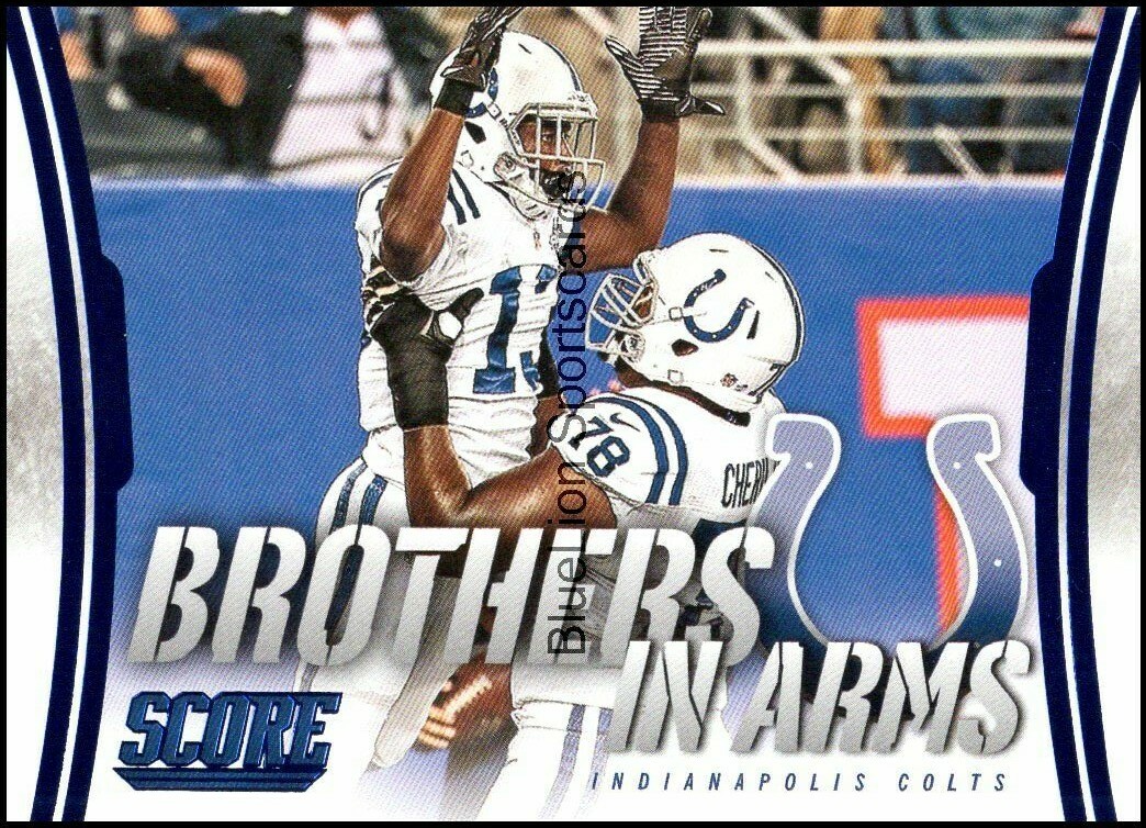 2014 Score Brothers In Arms Blue #BA14 Indianapolis Colts