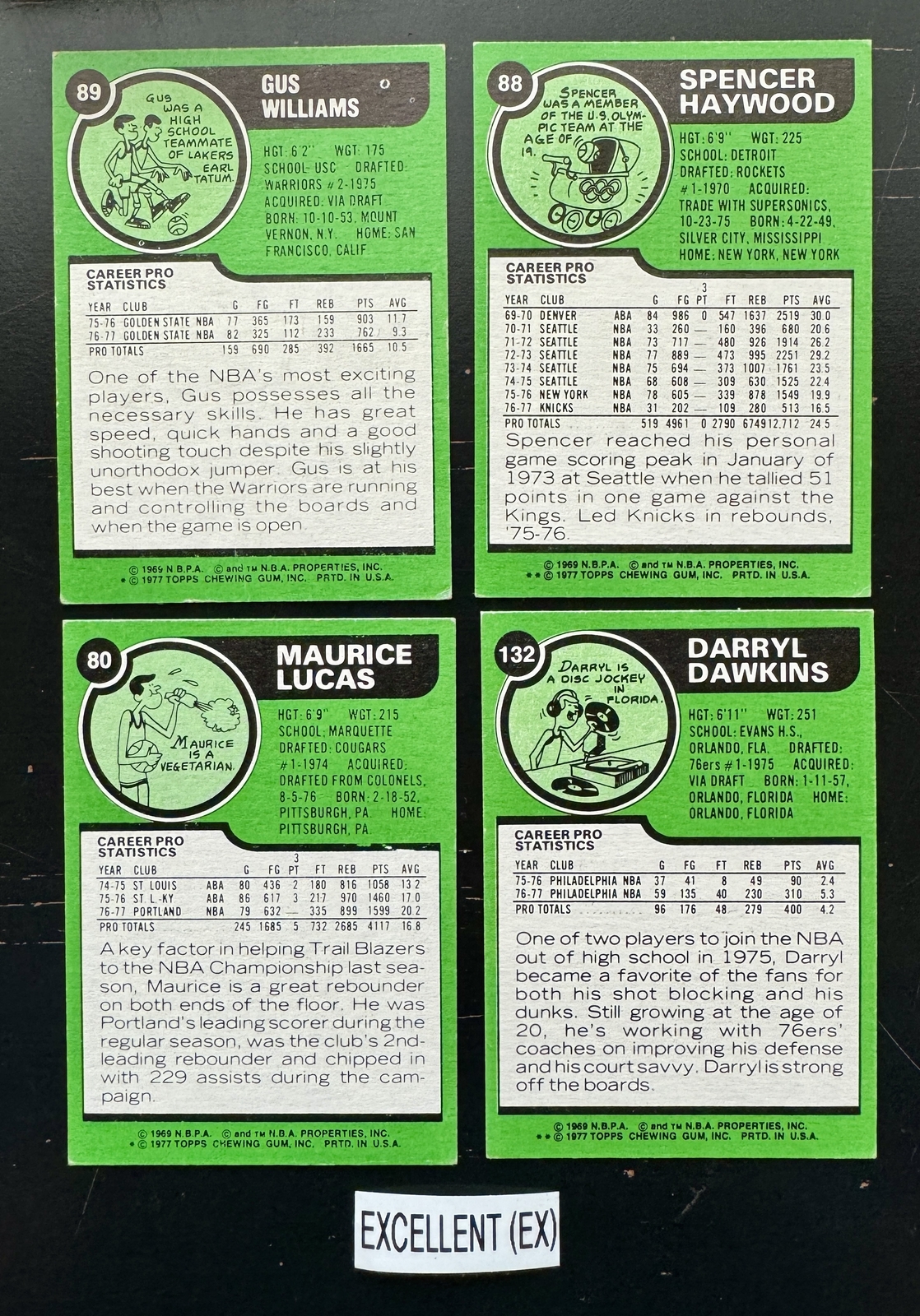 1977-78 Topps Basketball Cards 1-132 (P-NM) – You Pick – Complete Your Set