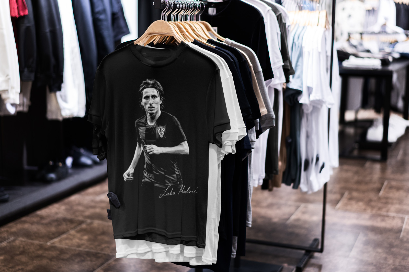 Futbol Legends Streetwear T-Shirt – Soccer Fandom Graphic Tee – Pick Your Player
