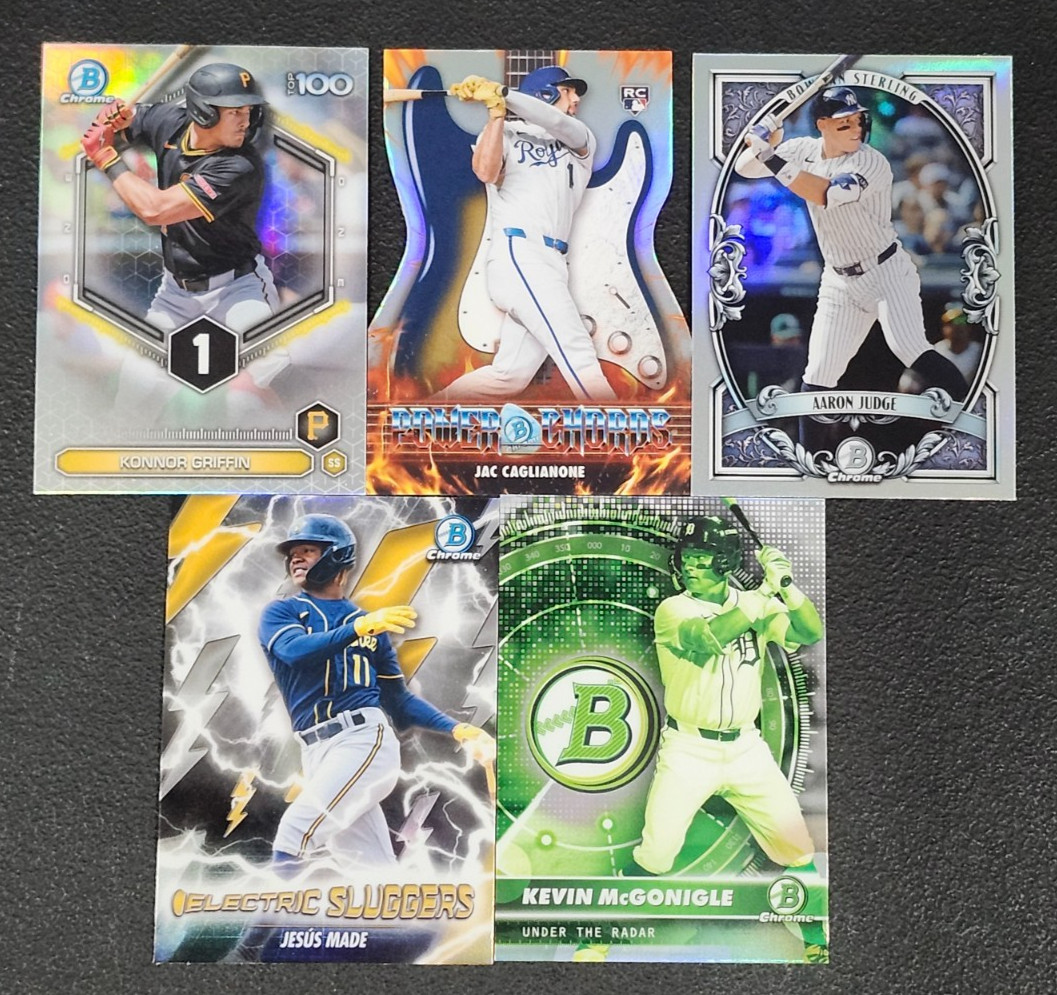 2026 Bowman INSERTS with Chrome and Rookies You Pick – 2 Card Minimum