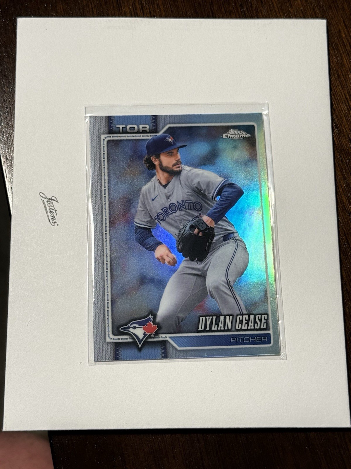 2026 Topps Chrome Baseball – Dylan Cease #208 REFRACTOR Blue Jays