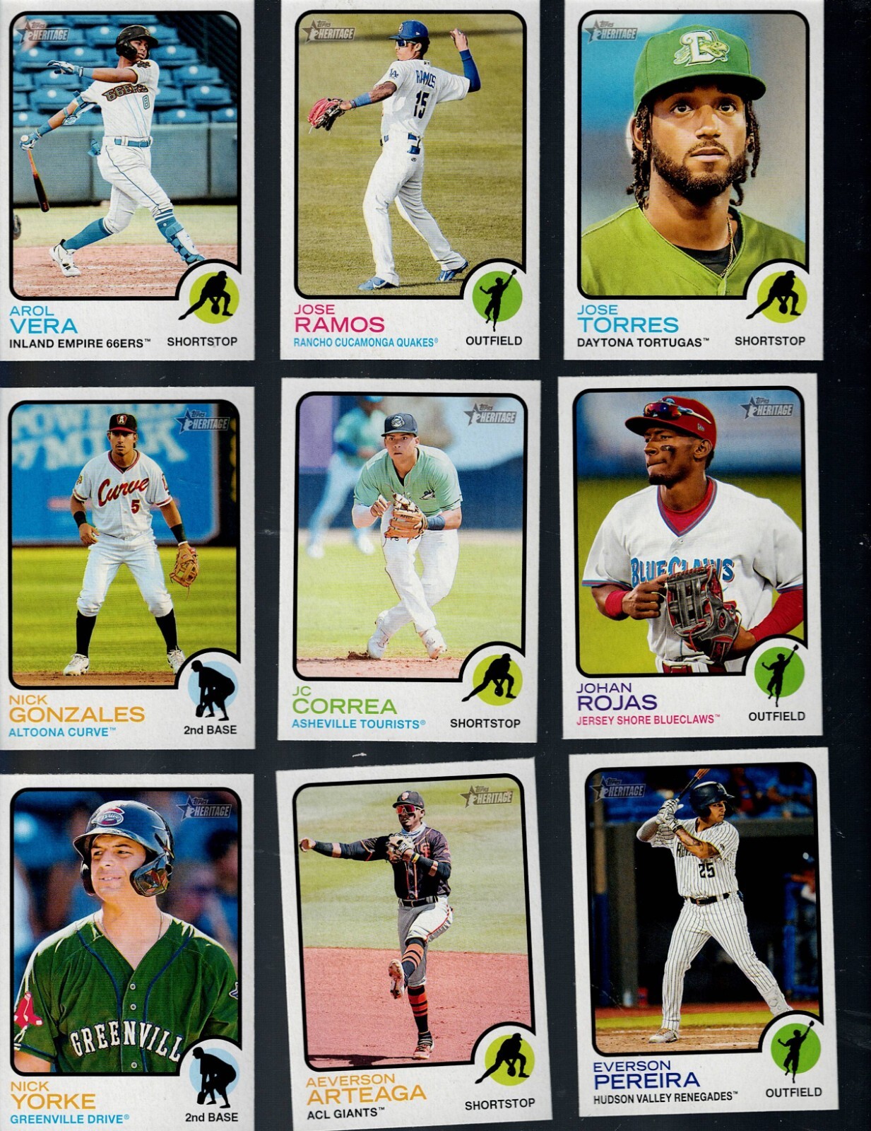 2022 TOPPS HERITAGE MINORS Baseball Complete Your Set BUY MORE SAVE MORE