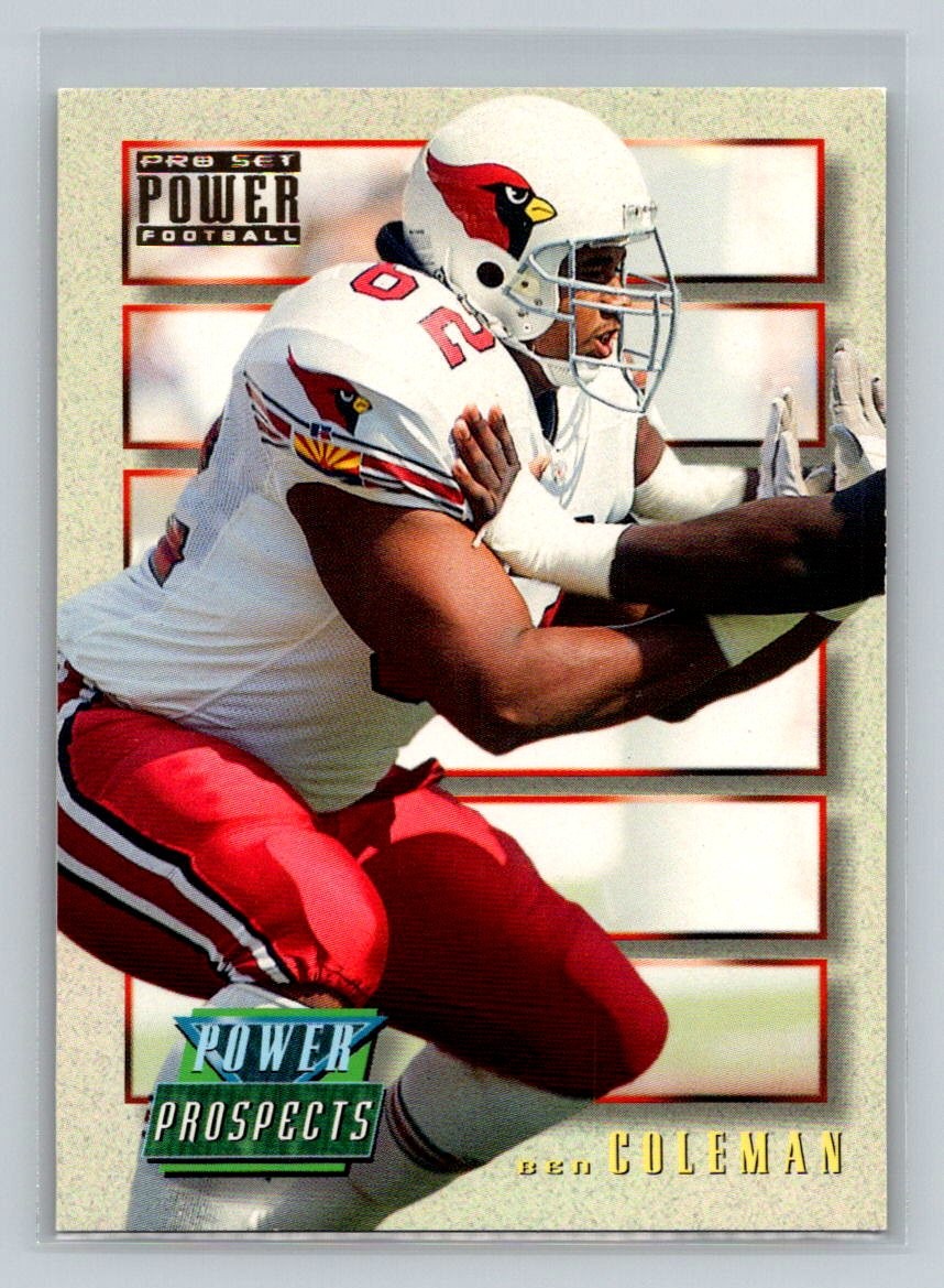 1993 Pro Set Power Update – Power Prospects Gold #PP55 Ben Coleman Cardinals