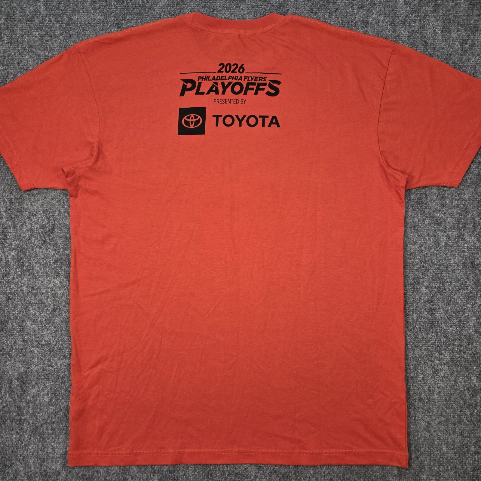 Philadelphia Flyers PUCK EVERYBODY Ignite the Orange XL Shirt Playoffs AUTHENTIC