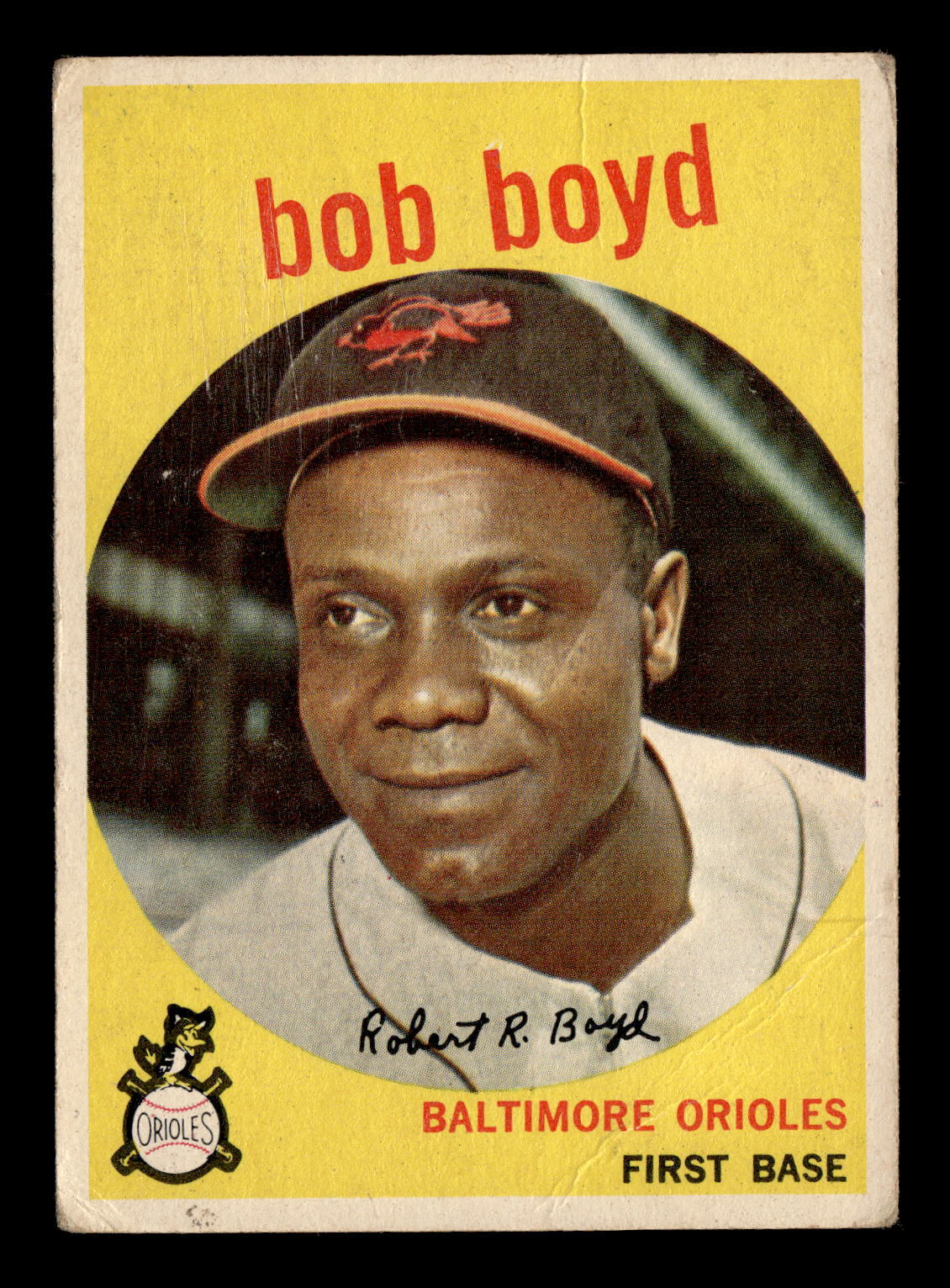 Bob Boyd 1959 Topps #82 Baltimore Orioles GD