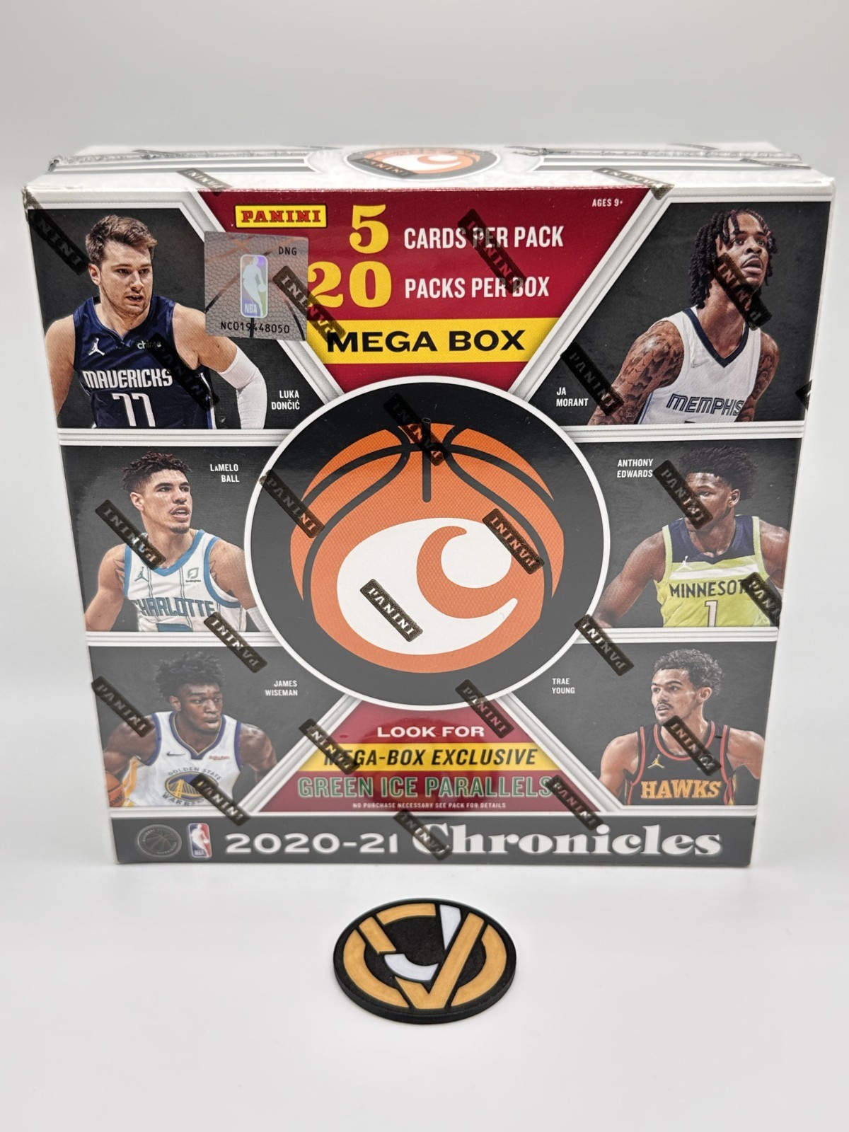 NEW SEALED 2020-21 NBA CHRONICLES MEGA BOX FANATICS Exclusive Green Ice Obsidian