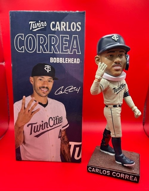 2023 Carlos Correa Minnesota Twins SGA Bobblehead