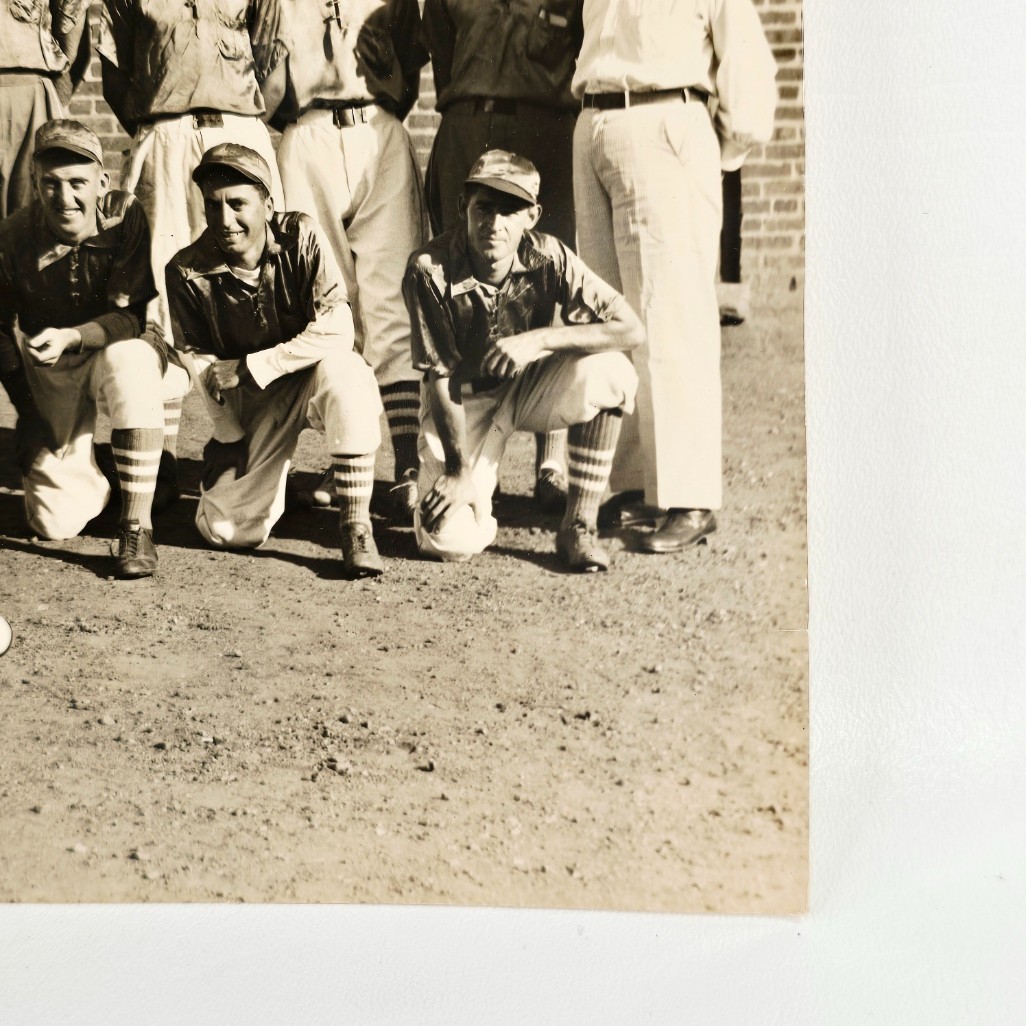 Vintage Mid 20th Century Unknown Baseball Team 9.5 x 7.75 Reprint Photograph