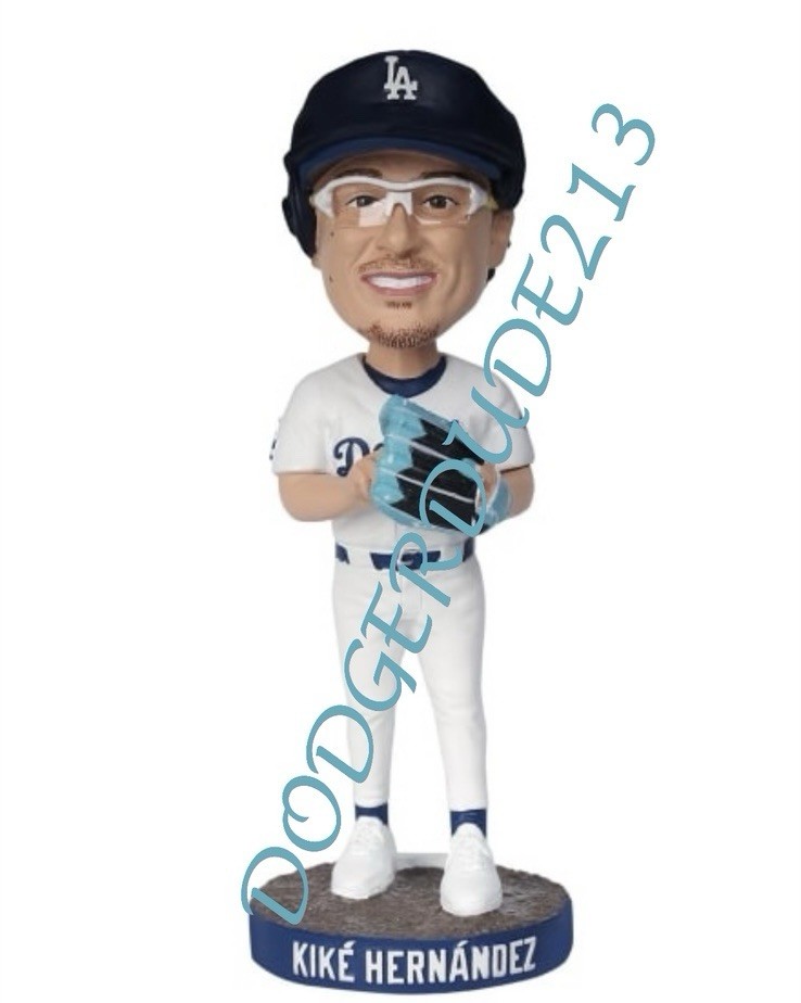 PRESALE 🇵🇷🧢 Kike Hernandez Pitching Dodgers Bobblehead SGA 7/12/26 🧢🇵🇷