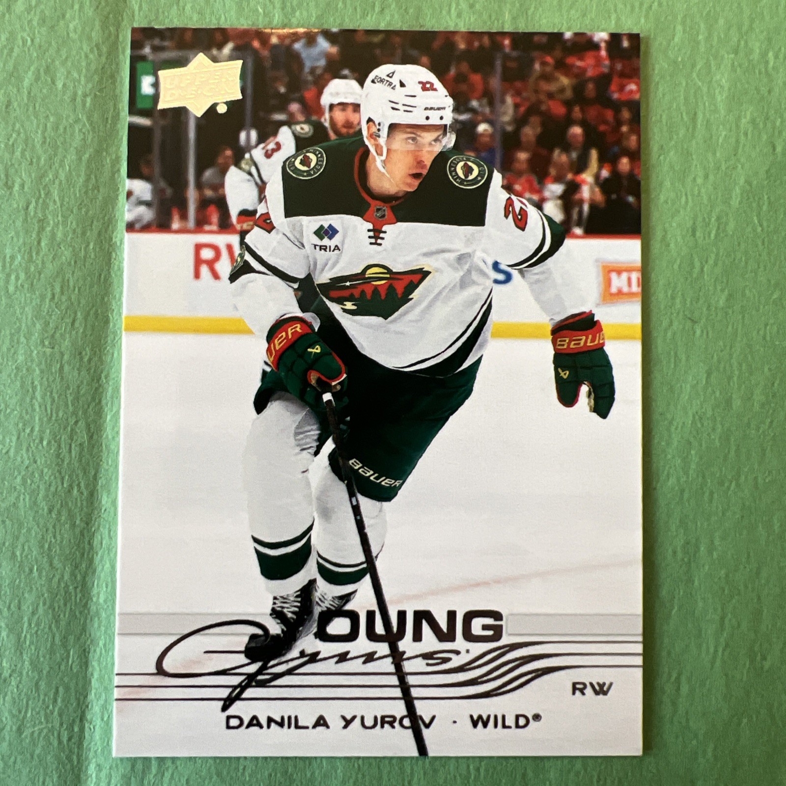 2025-26 Upper Deck Young Guns #452 Danila Yurov – Minnesota Wild